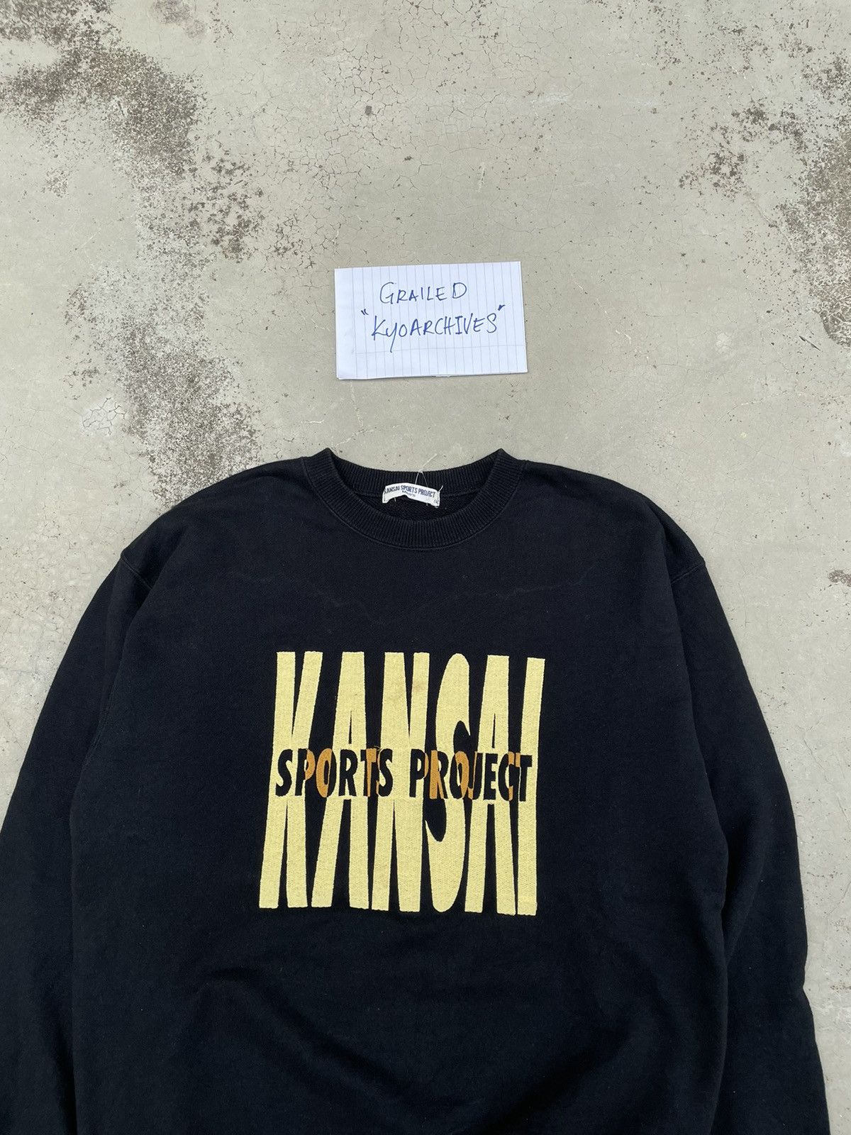 Kansai Yamamoto × Vintage VTG EMBROIDERED KANSAI SPORTS PROJECT SWEATSHIRT Size US M / EU 48-50 / 2 - 2 Thumbnail