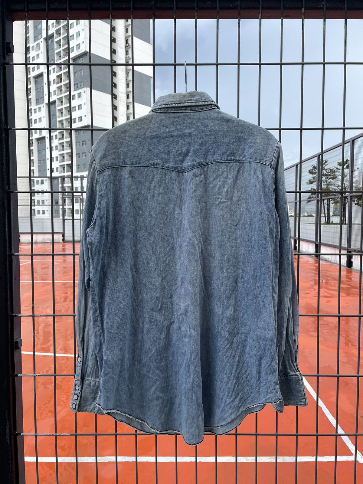 Blue Blue Japan SASHIKO BORO BLUE BLUE JAPAN SHIRT Size US M / EU 48-50 / 2 - 3 Thumbnail