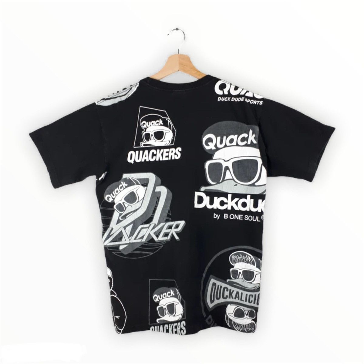 Japanese Brand × Vintage Vintage Duckdude Quackers Fullprint Size US S / EU 44-46 / 1 - 3 Thumbnail
