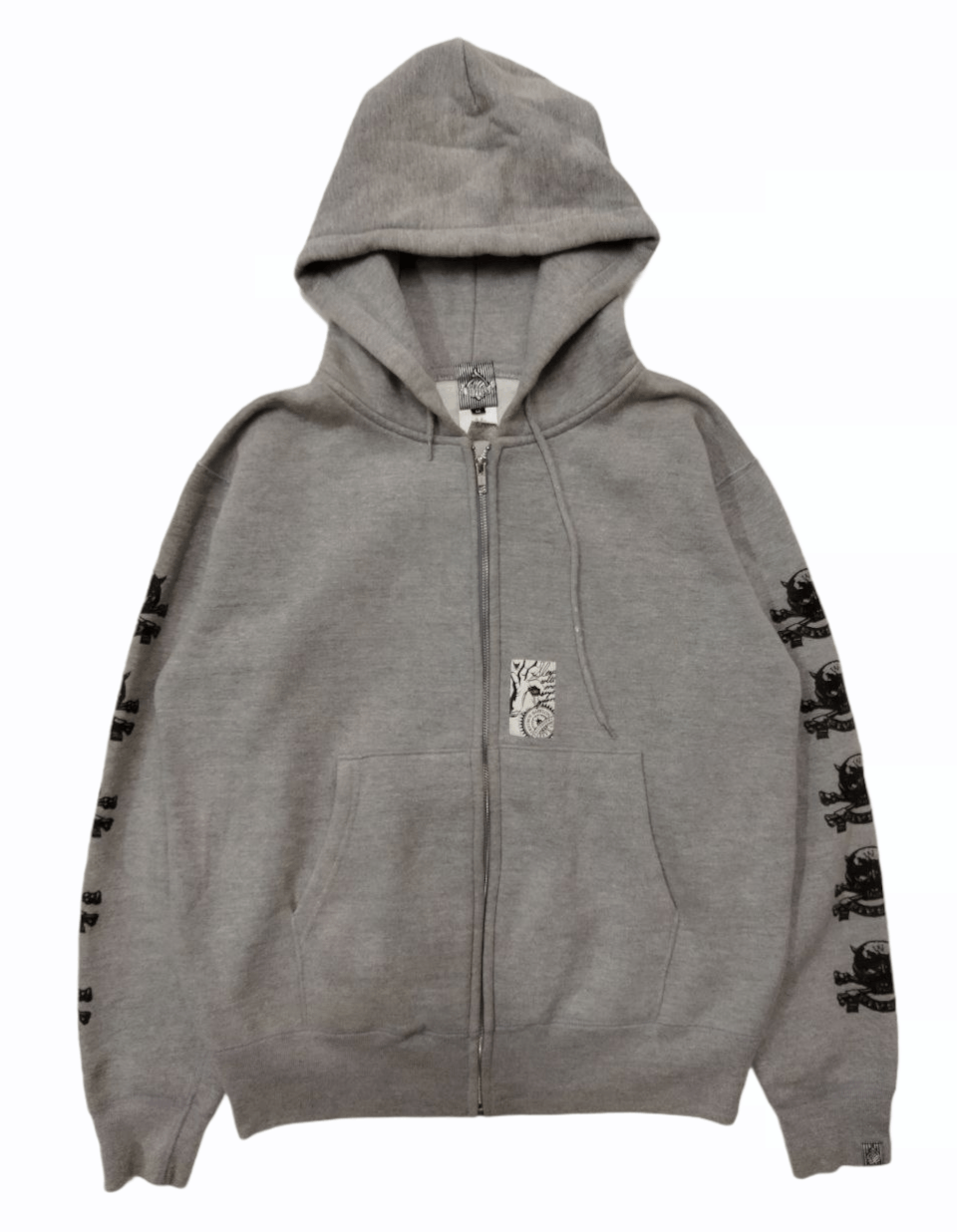 Japanese Brand DUPPIES Destroy Babylon Philosophy Hoodie - Size M Size US M / EU 48-50 / 2 - 2 Thumbnail
