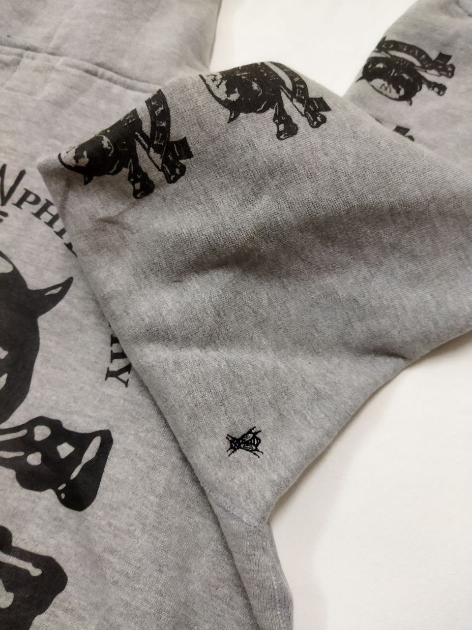 Japanese Brand DUPPIES Destroy Babylon Philosophy Hoodie - Size M Size US M / EU 48-50 / 2 - 9 Thumbnail