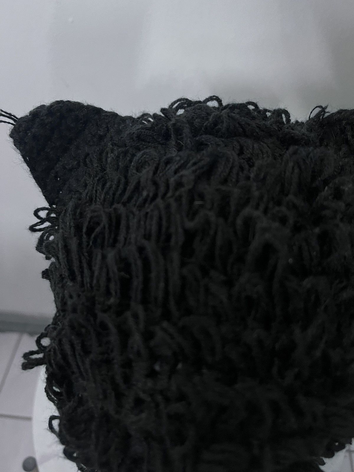 Beauty Beast × Vintage Sick🔥🔥Bunny horns Mohair Beanie hat Size ONE SIZE - 6 Thumbnail