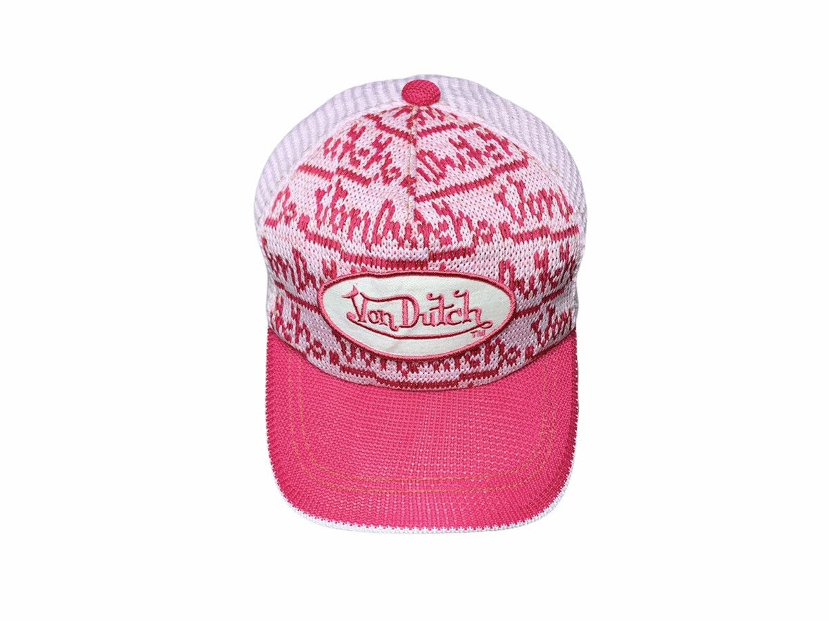 vintage von dutch trucker hat cap knitewear