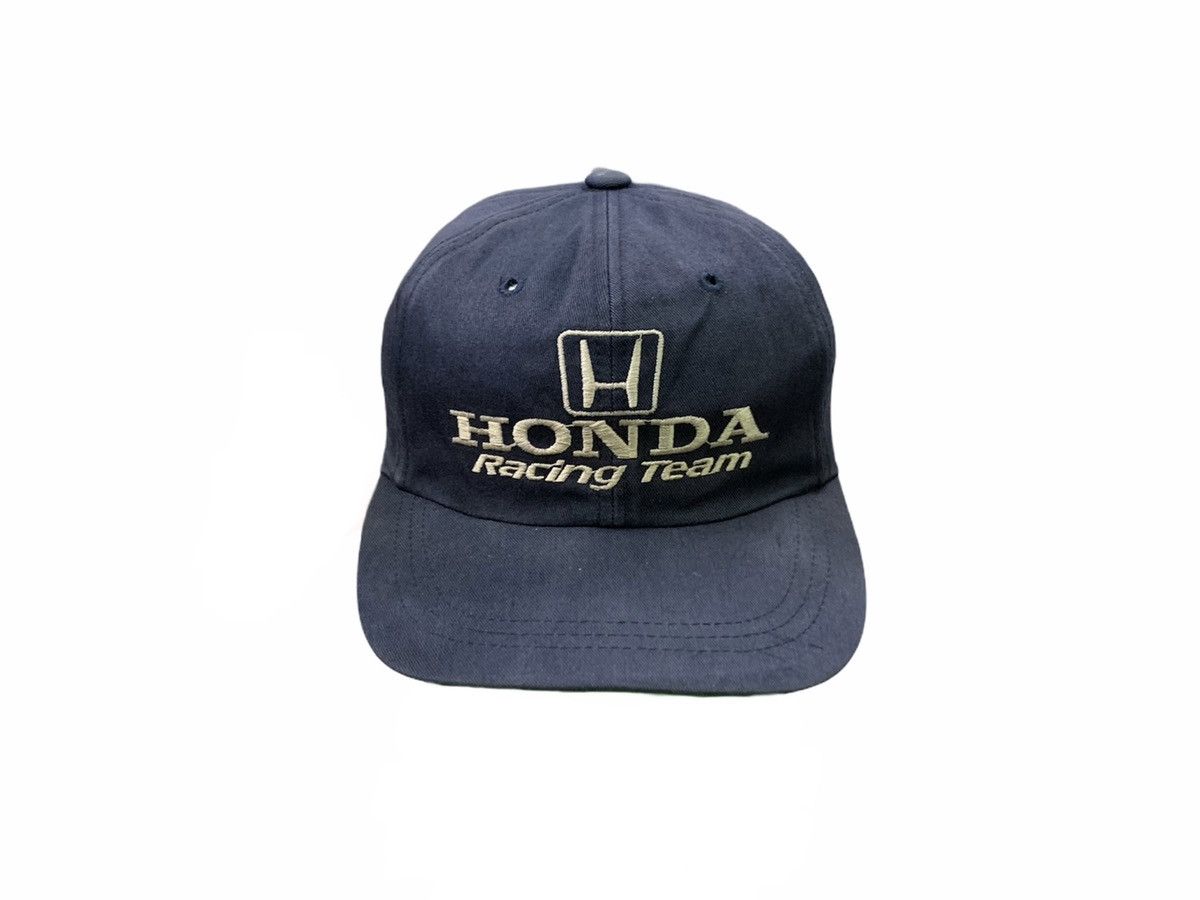 image of Vintage Honda Racing Team Hat Cap in Blue, Men's