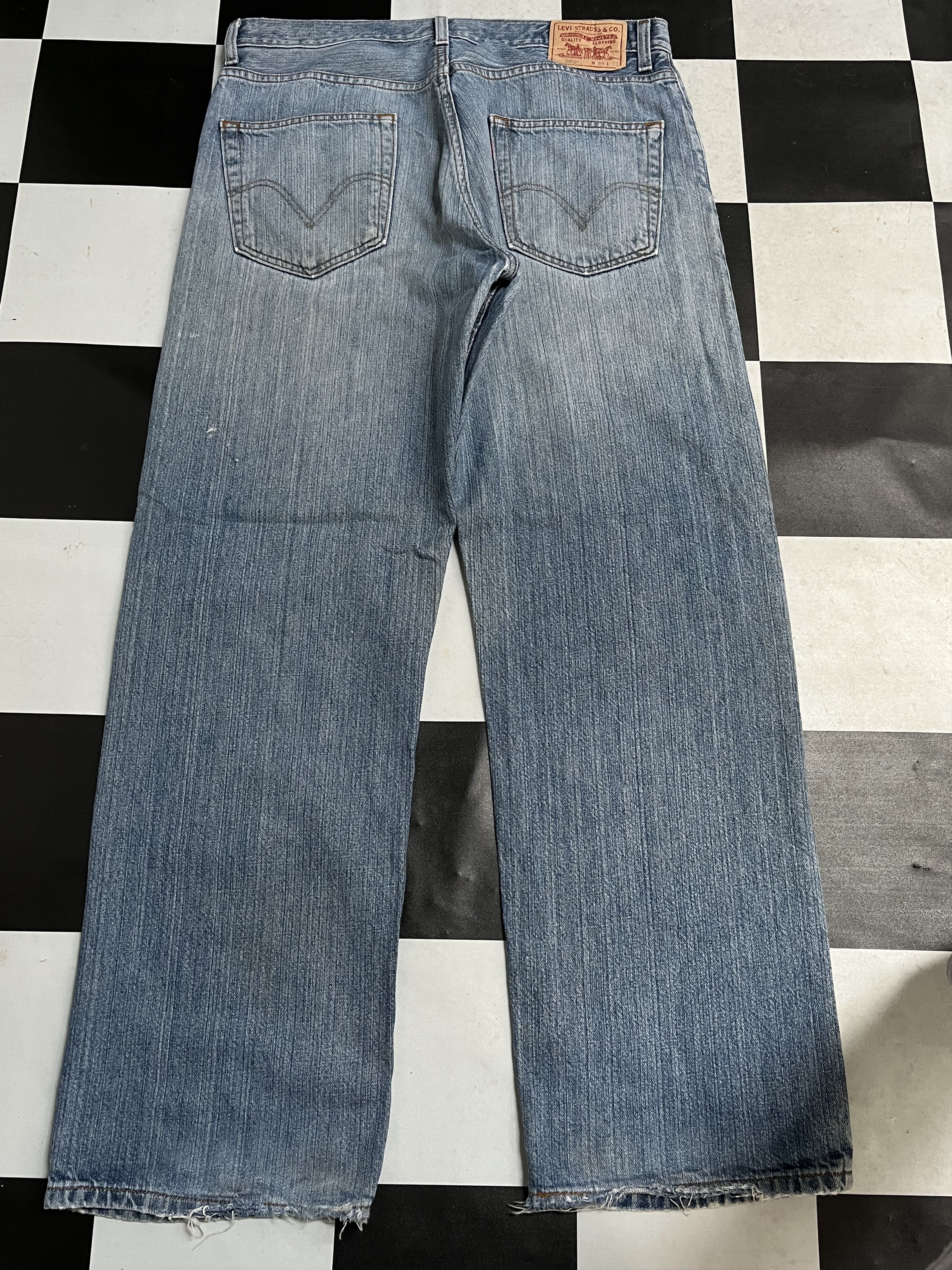 Levi's × Vintage Vintage Levis 569 Loose Fit Jeans L609 Size US 36 / EU 52 - 2 Thumbnail