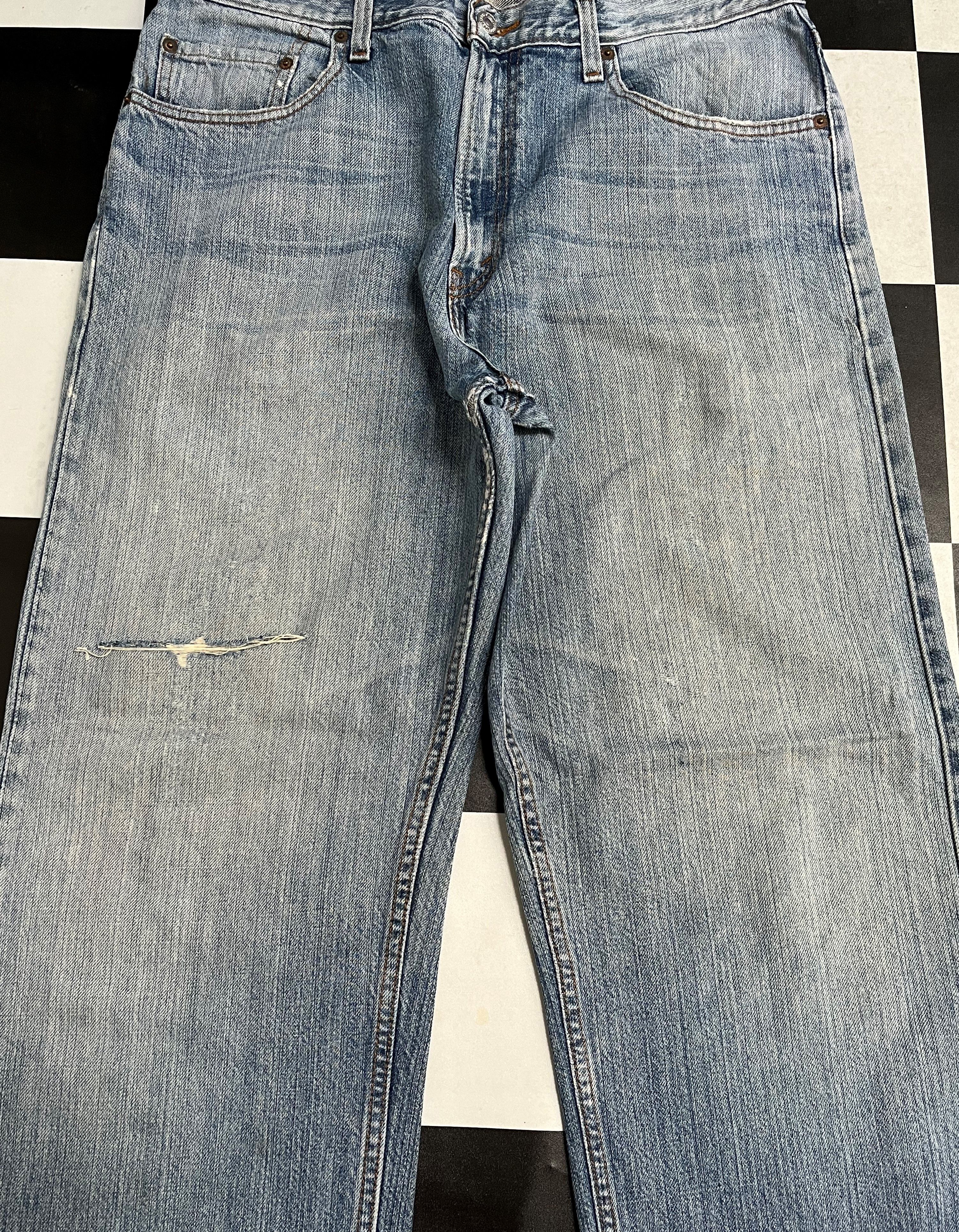 Levi's × Vintage Vintage Levis 569 Loose Fit Jeans L609 Size US 36 / EU 52 - 3 Thumbnail