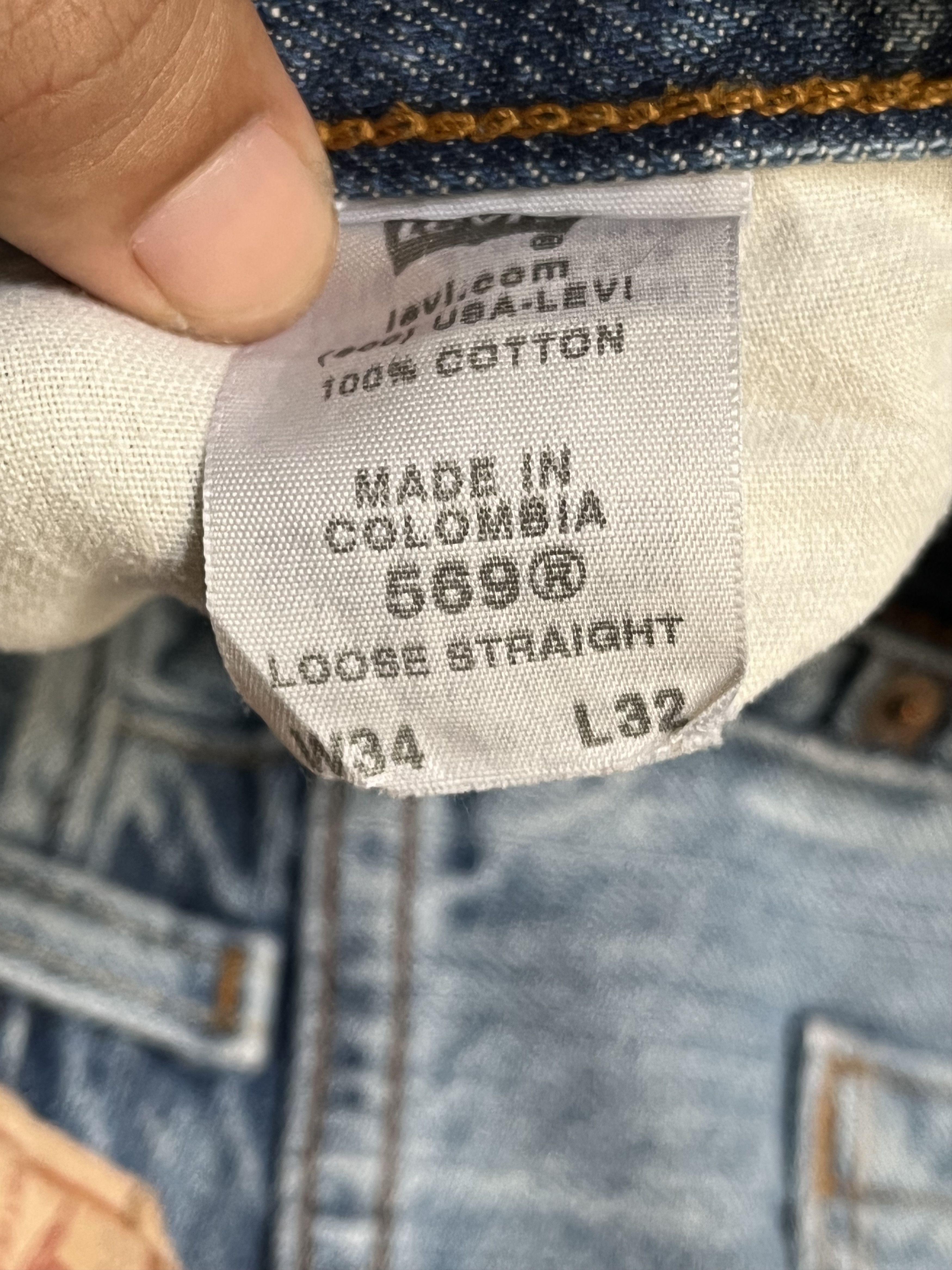 Levi's × Vintage Vintage Levis 569 Loose Fit Jeans L609 Size US 36 / EU 52 - 14 Thumbnail