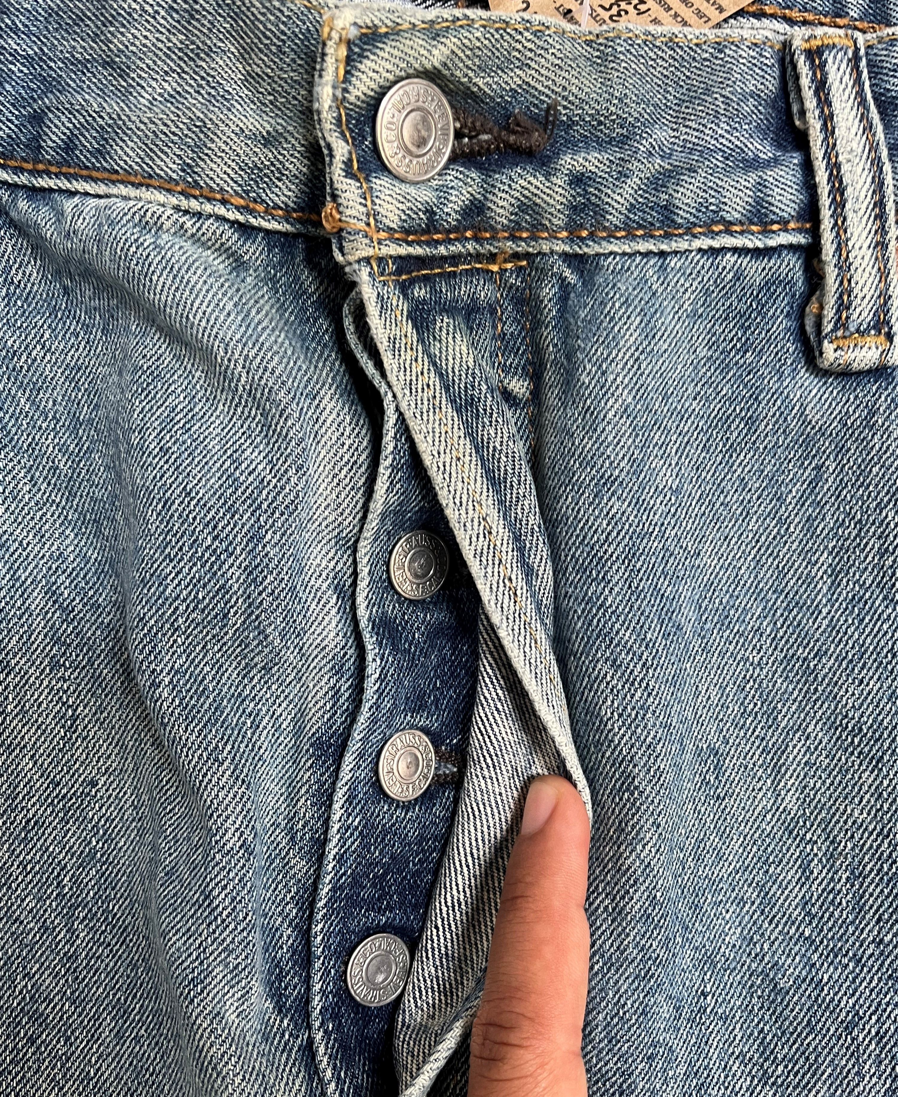 Levi's × Vintage Vintage Levis 501 Jean L128 Size US 40 / EU 56 - 5 Thumbnail