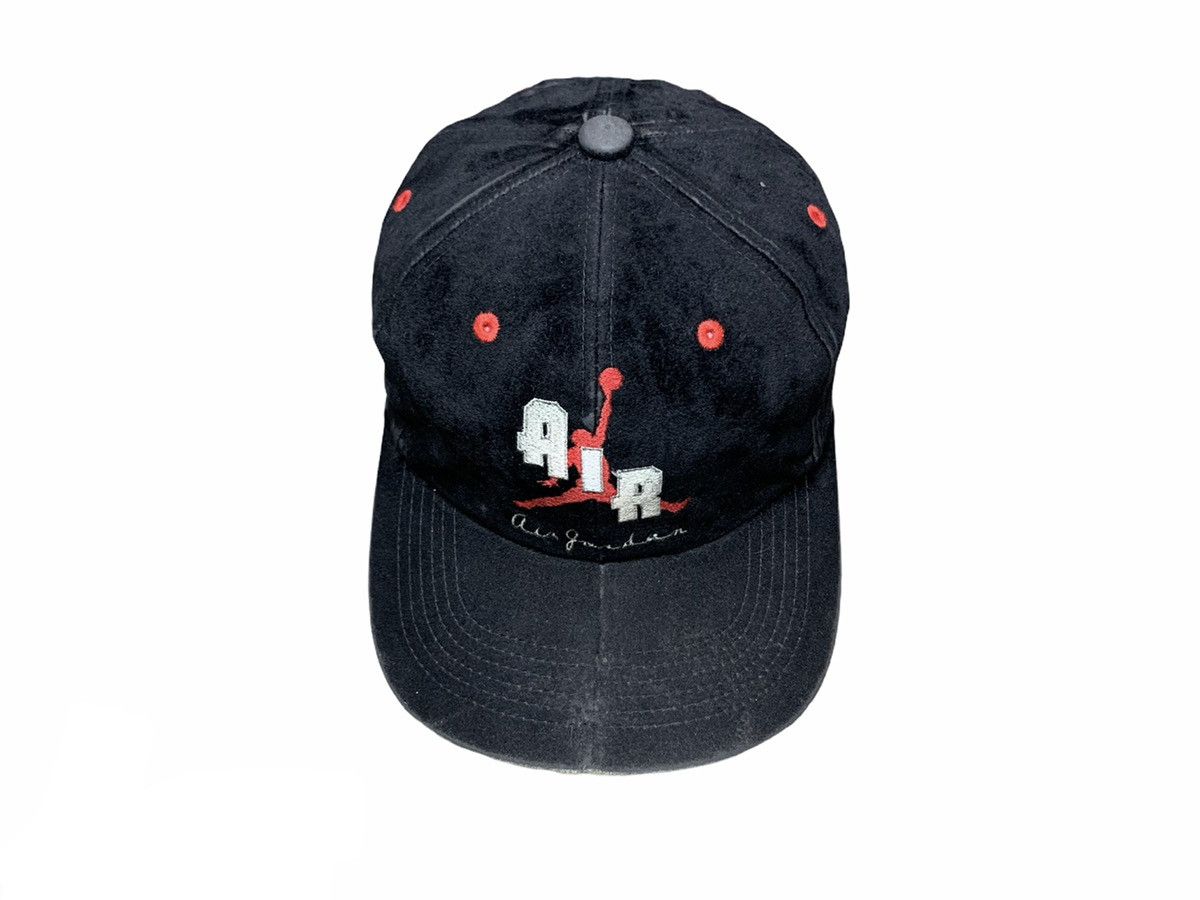 image of NBA x Retro Hat Vintage Nike Air Jordan 23 Flight Hat Cap in Black, Men's