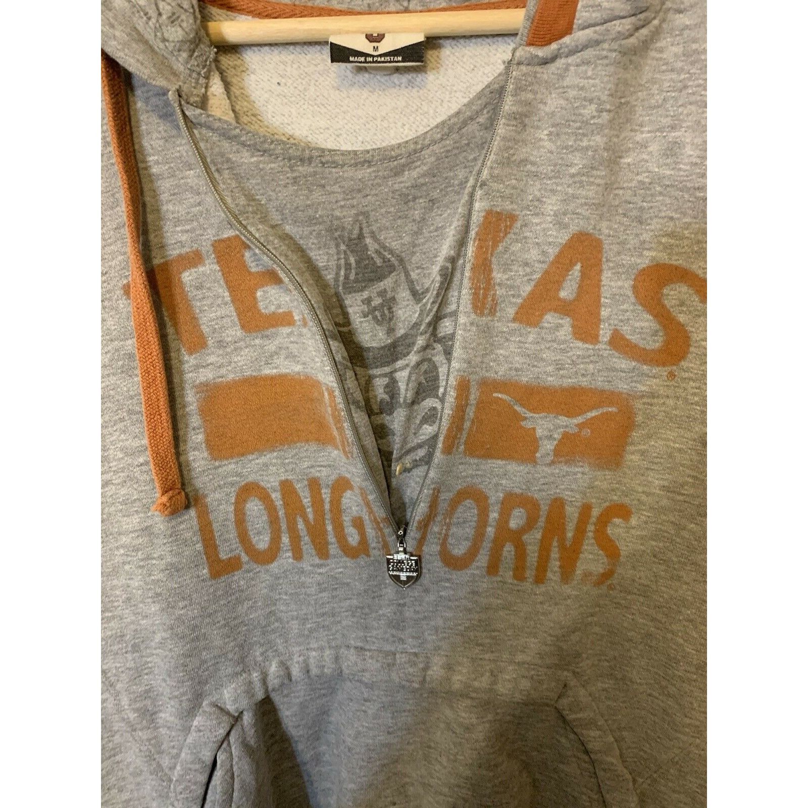 Other U espn Texas Longhorns Sweater Hoodie Men’s Sz M Gray Orange Size US M / EU 48-50 / 2 - 6 Thumbnail