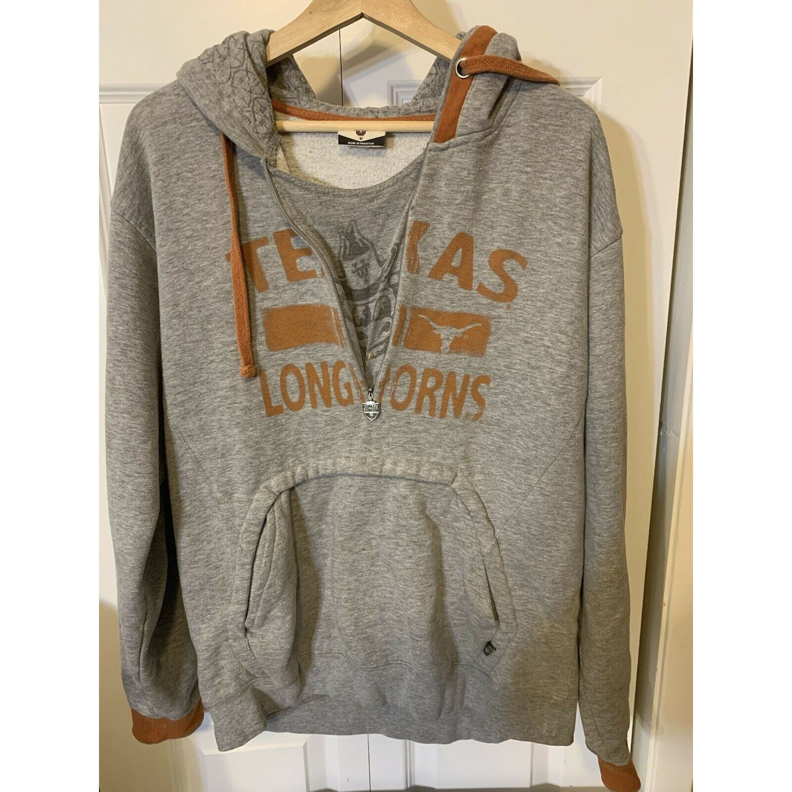 Other U espn Texas Longhorns Sweater Hoodie Men’s Sz M Gray Orange Size US M / EU 48-50 / 2 - 3 Thumbnail