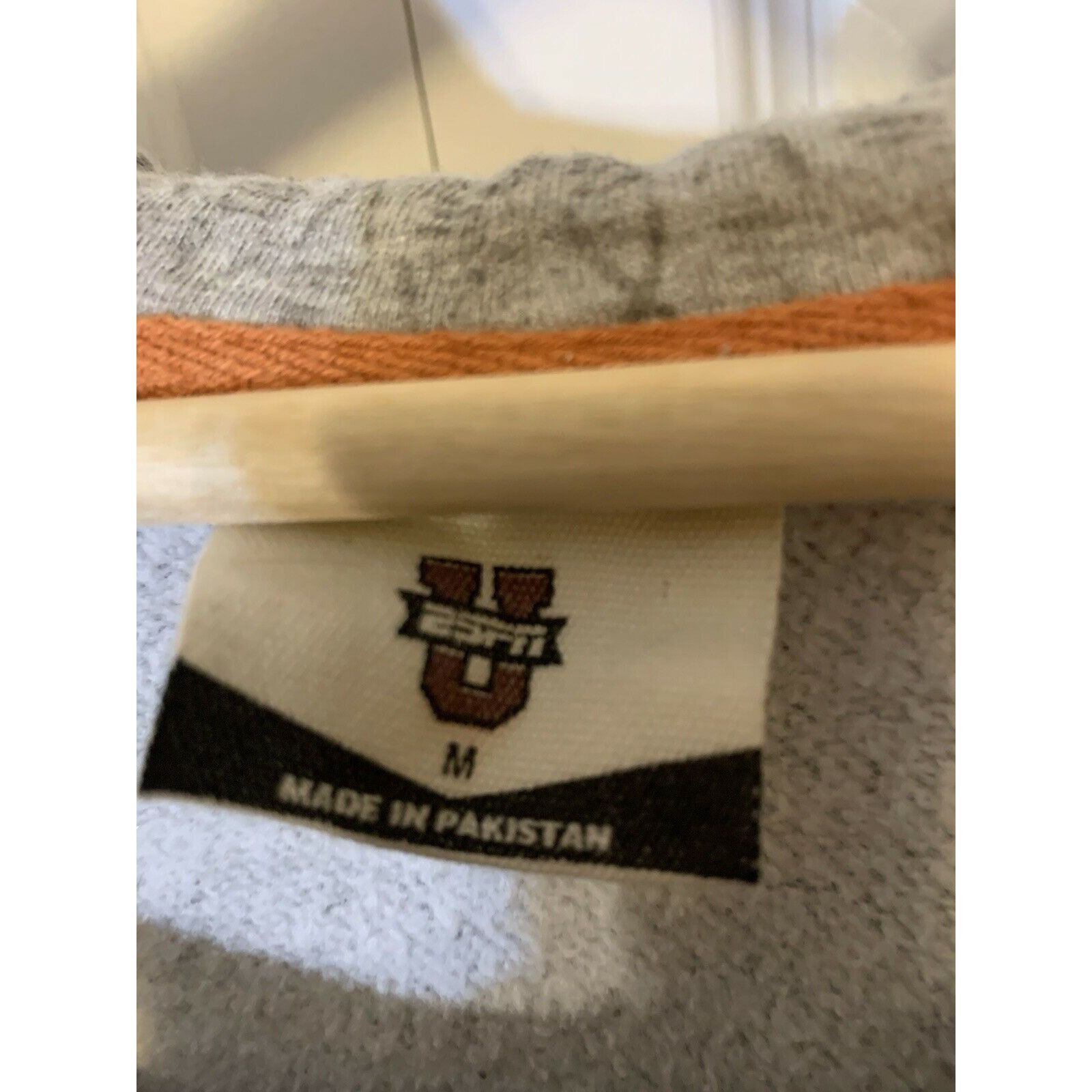 Other U espn Texas Longhorns Sweater Hoodie Men’s Sz M Gray Orange Size US M / EU 48-50 / 2 - 2 Thumbnail