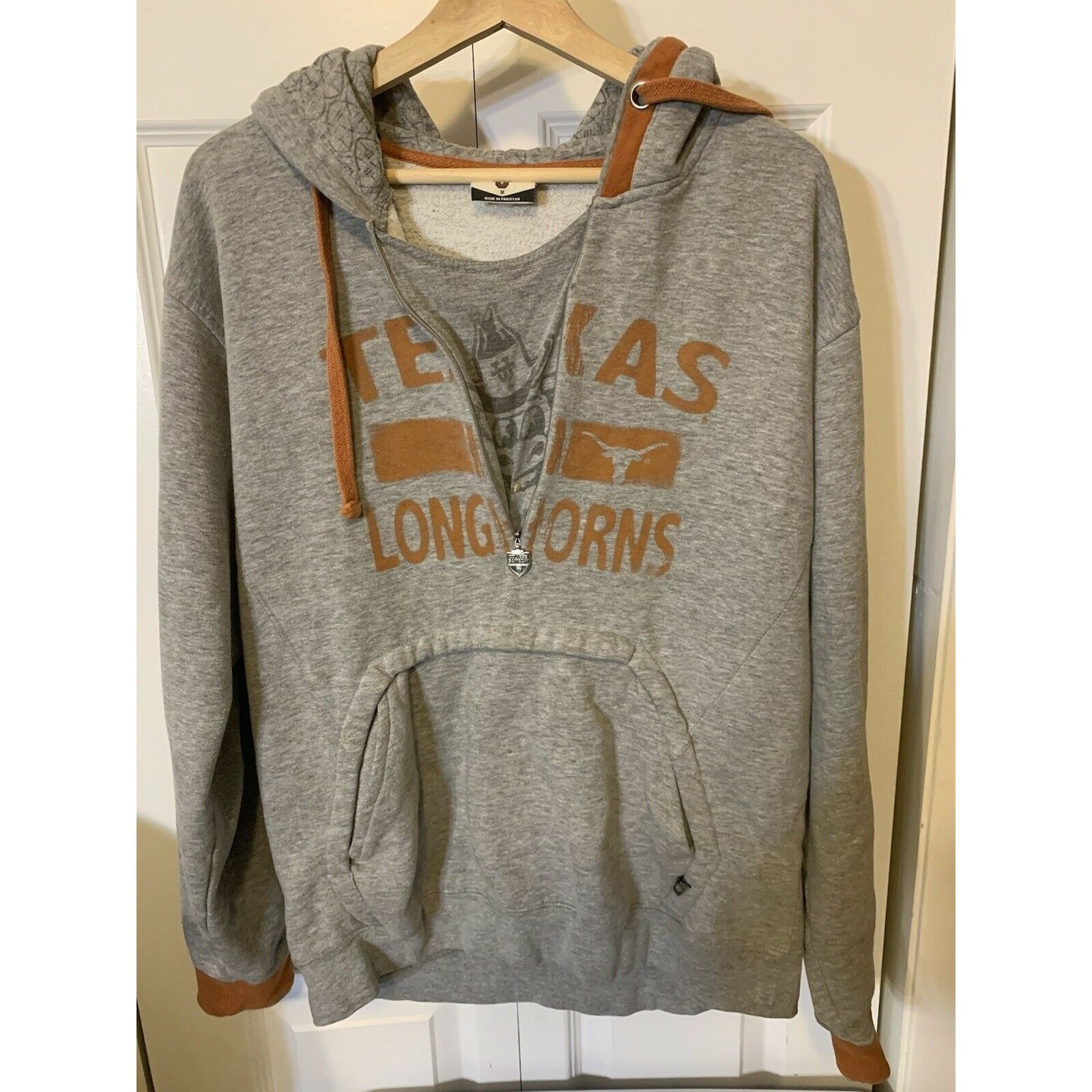 Other U espn Texas Longhorns Sweater Hoodie Men’s Sz M Gray Orange Size US M / EU 48-50 / 2 - 4 Thumbnail