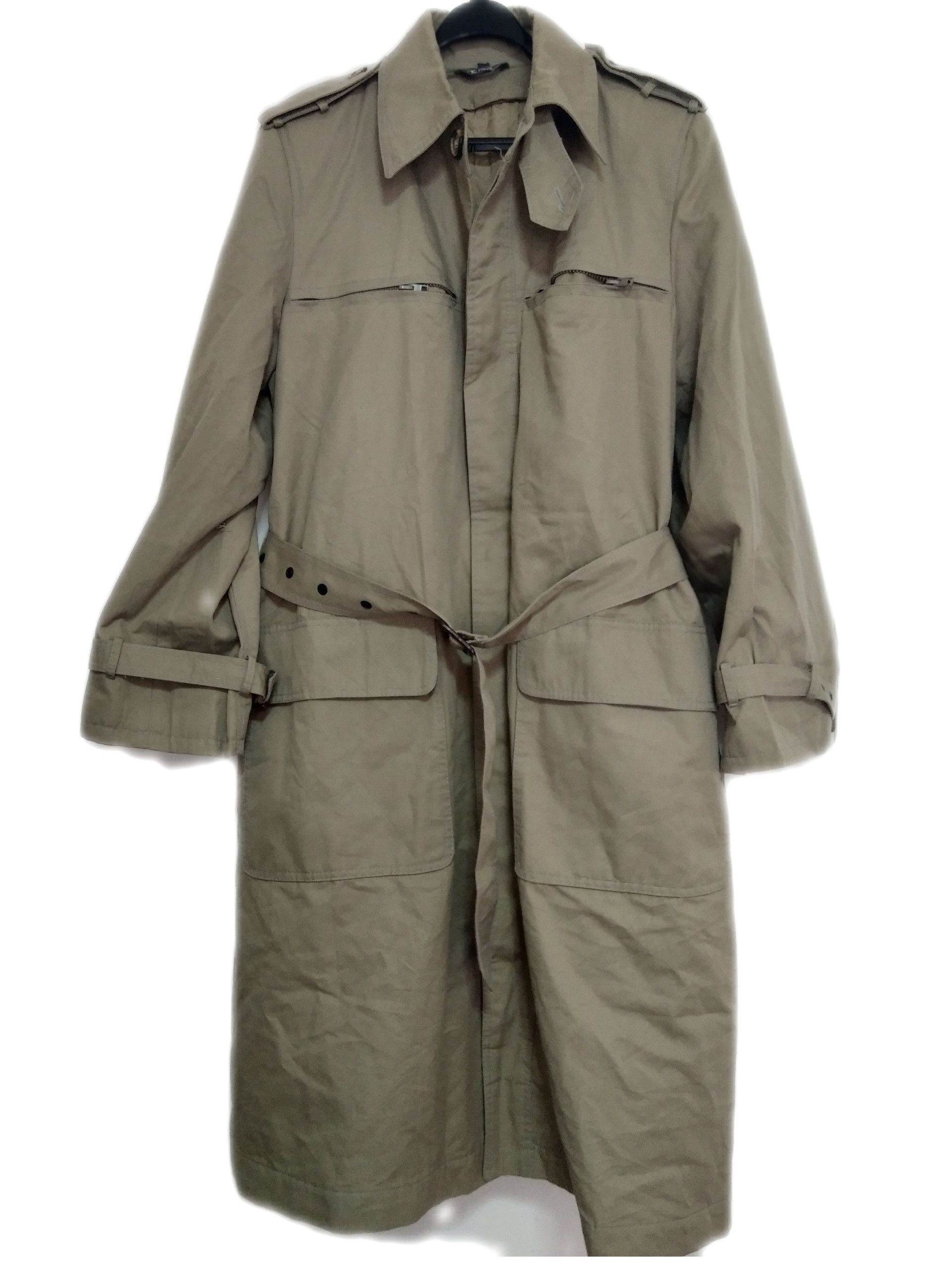 Vintage × Yves Saint Laurent Vintage YSL Trench Coat Yves Saint Laurent Luxury Designer Size US L / EU 52-54 / 3 - 1 Thumbnail