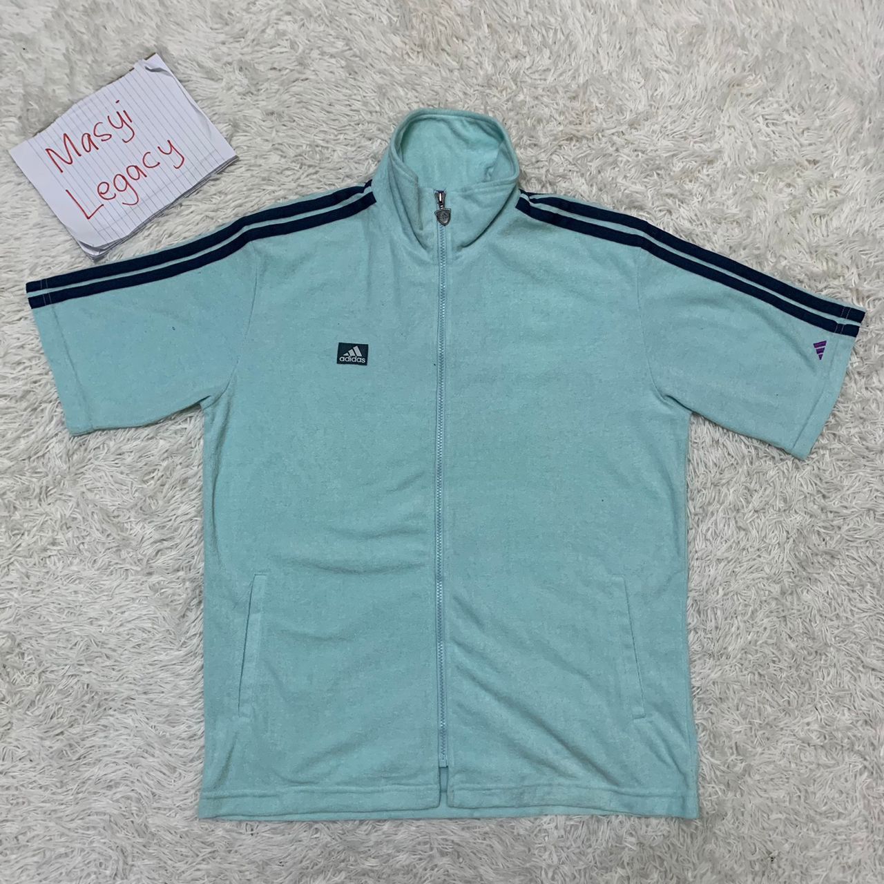Adidas Adidas short sleeves jacket Size US L / EU 52-54 / 3 - 1 Thumbnail