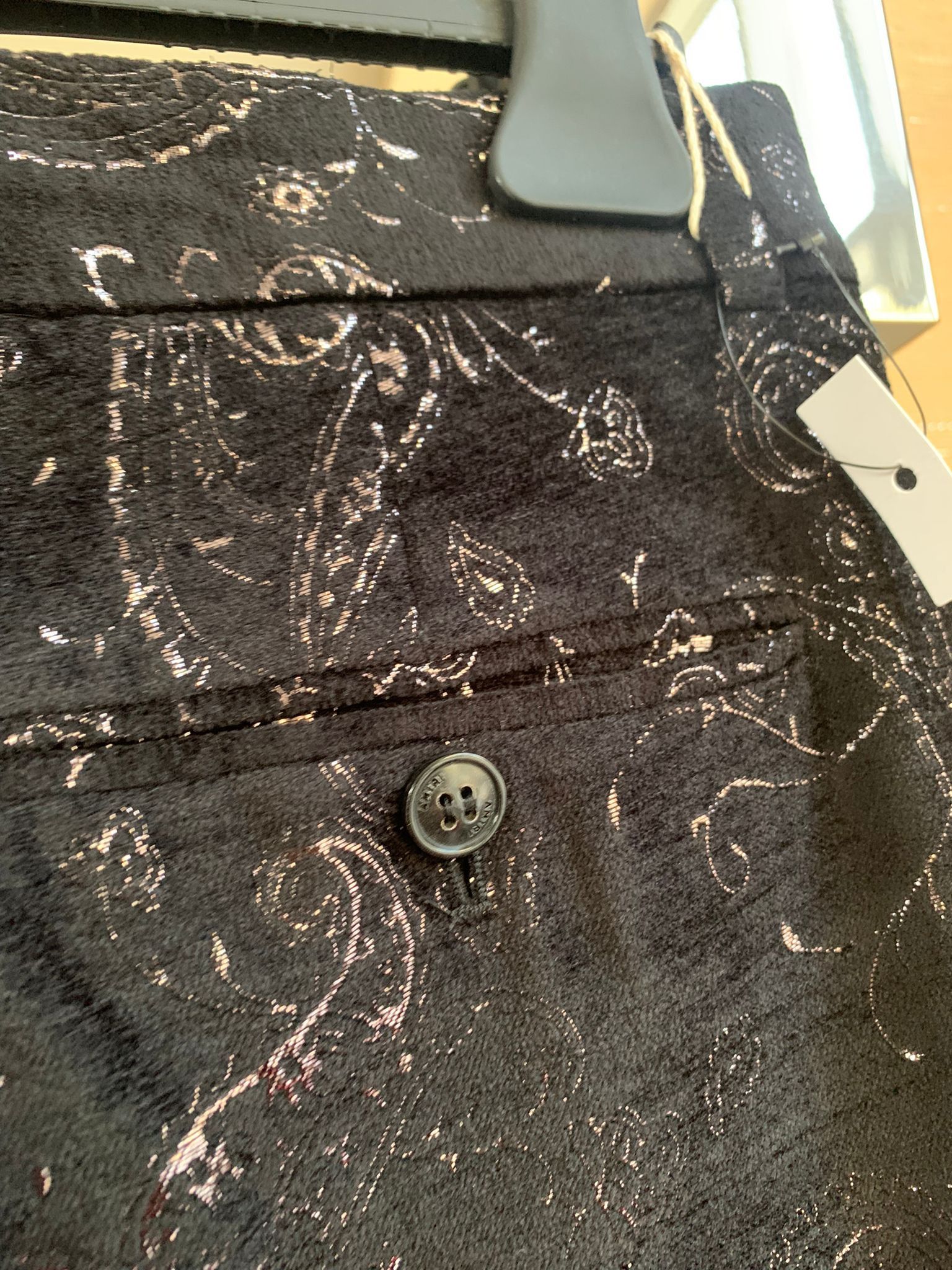 Amiri Guitar Paisely Flare Paisley Pants in Black Size US 32 / EU 48 - 15 Thumbnail