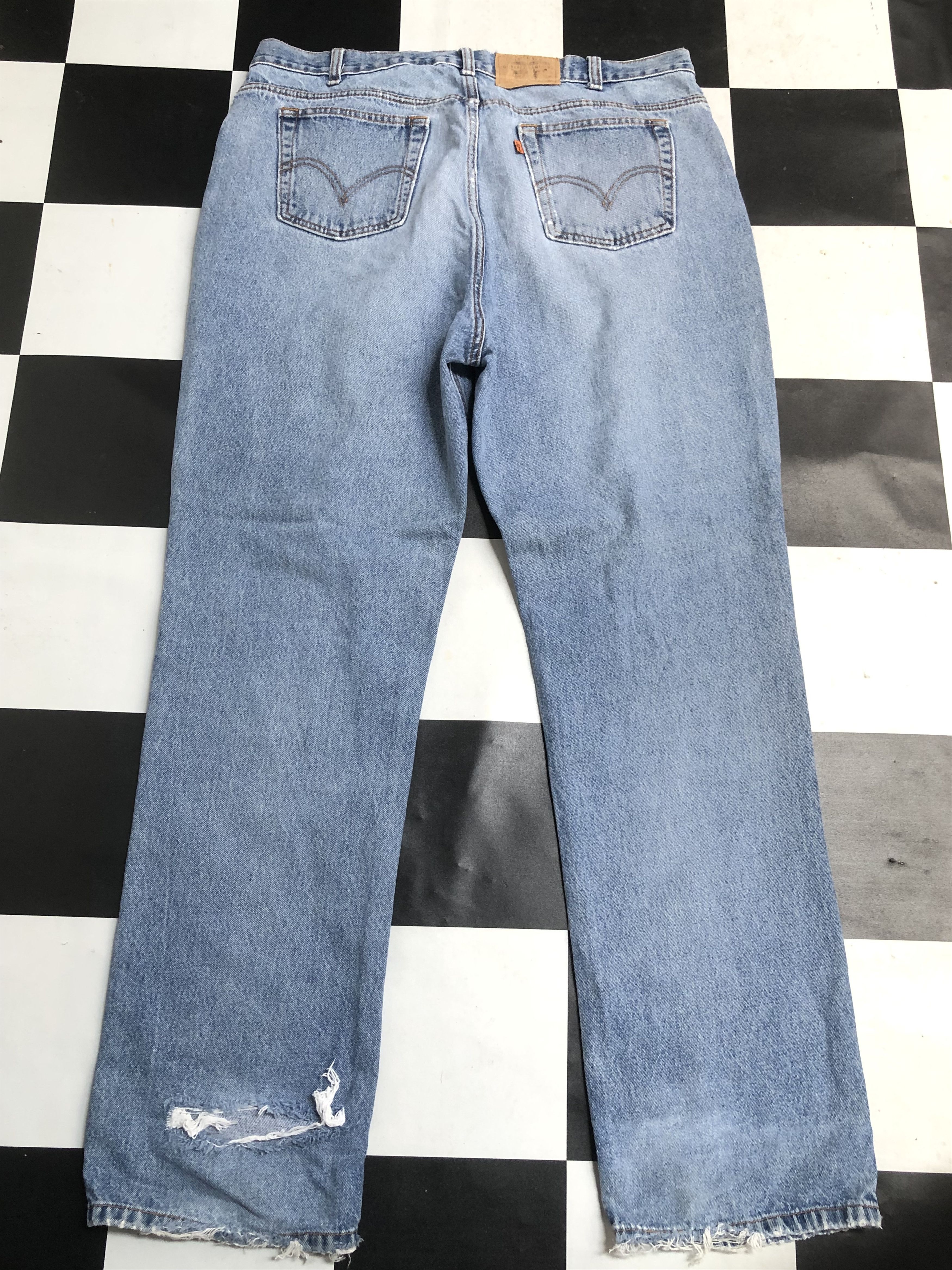 Levi's Vintage Levis Orange Tab Jeans - L589 Size US 38 / EU 54 - 2 Thumbnail