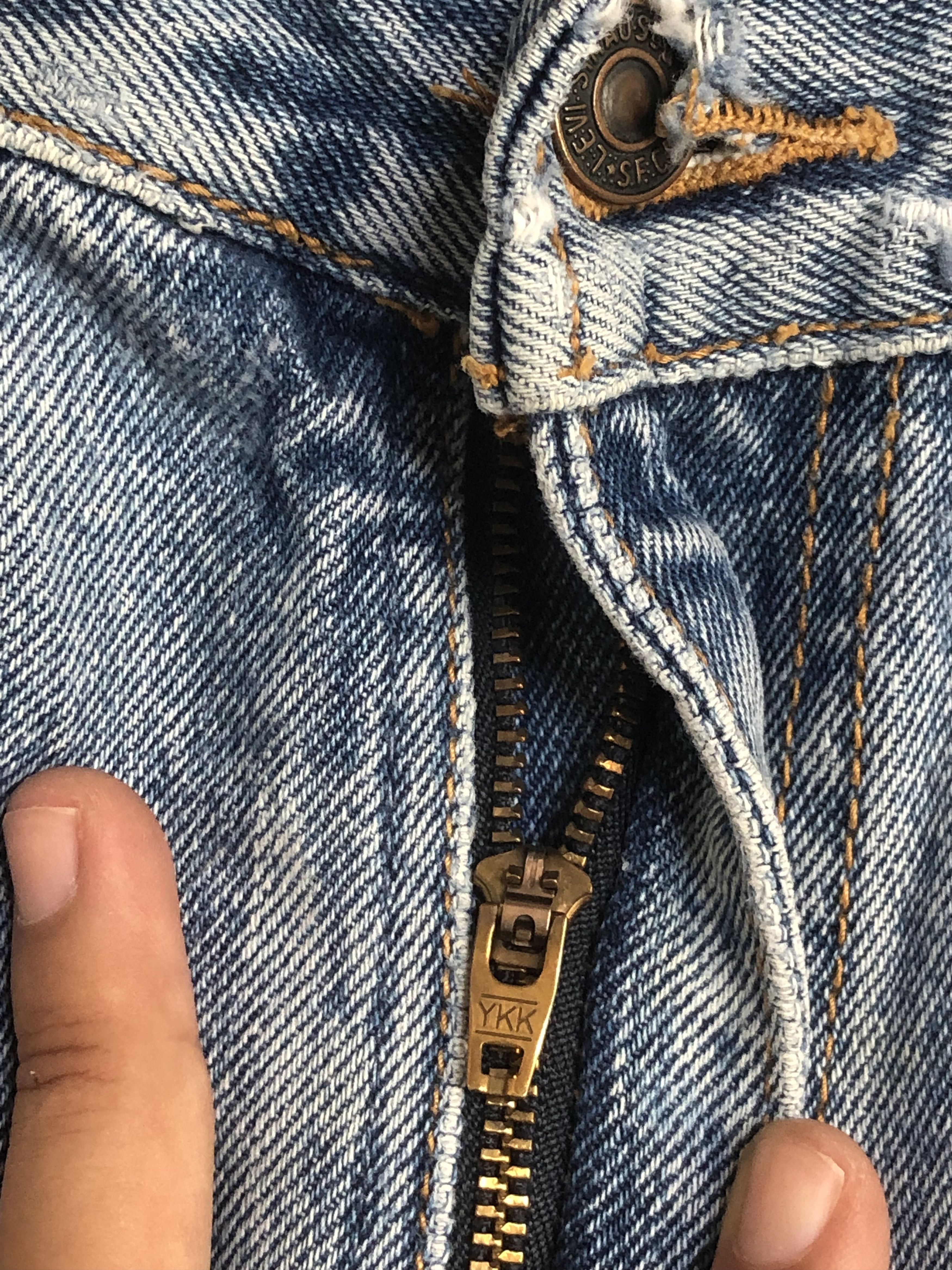 Levi's Vintage Levis Orange Tab Jeans - L589 Size US 38 / EU 54 - 3 Thumbnail