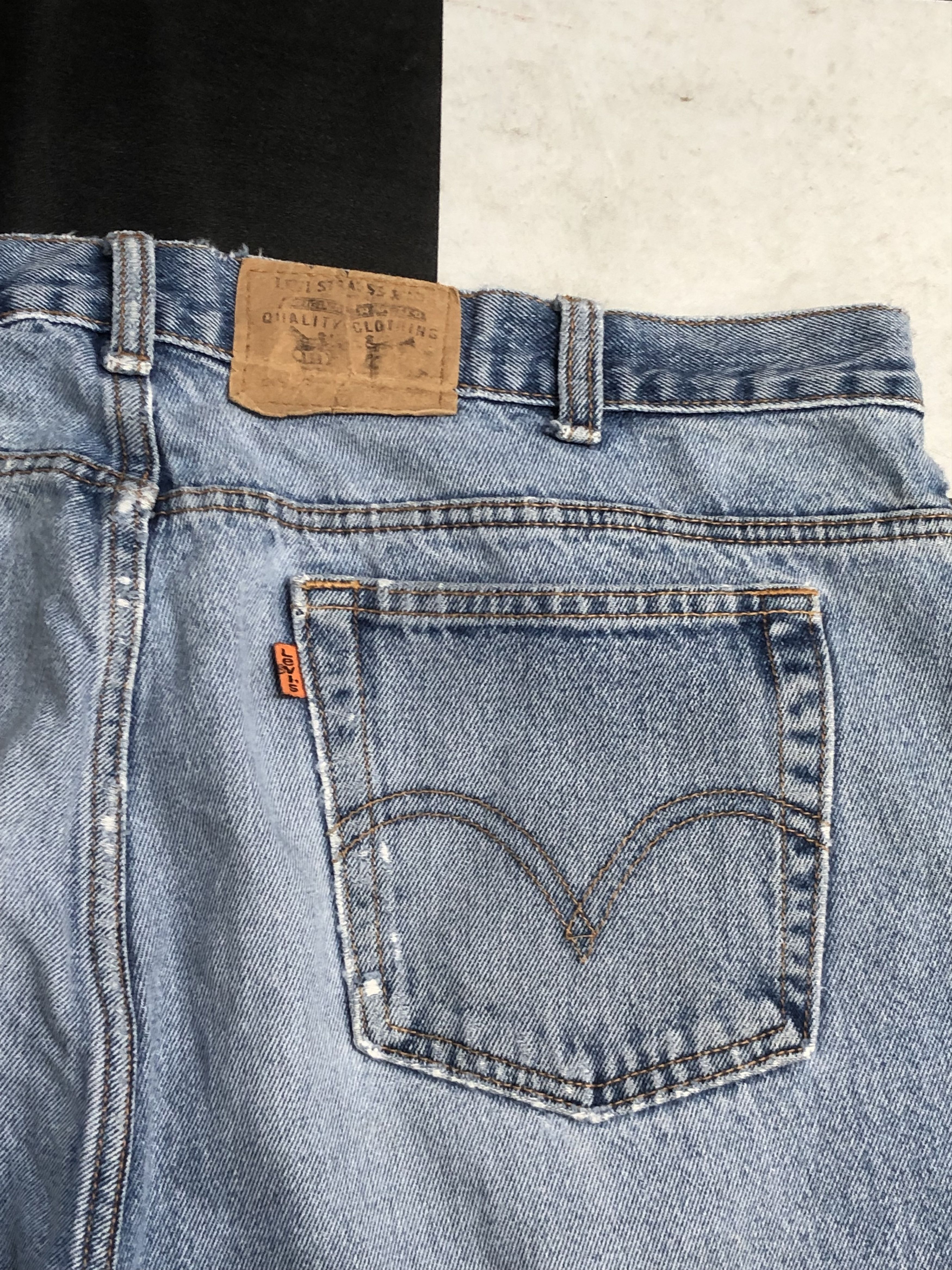 Levi's Vintage Levis Orange Tab Jeans - L589 Size US 38 / EU 54 - 7 Thumbnail