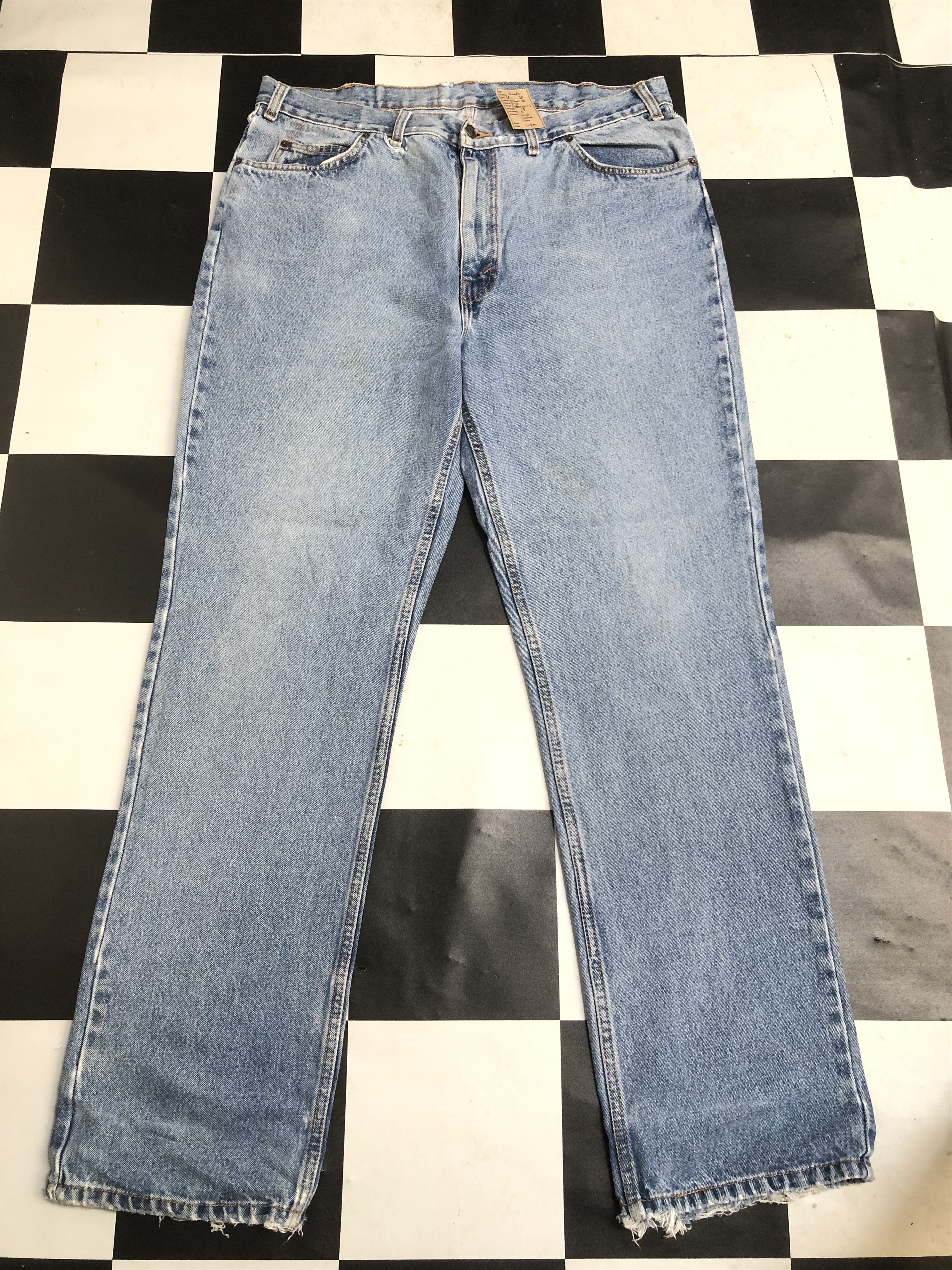 Levi's Vintage Levis Orange Tab Jeans - L589 Size US 38 / EU 54 - 1 Thumbnail