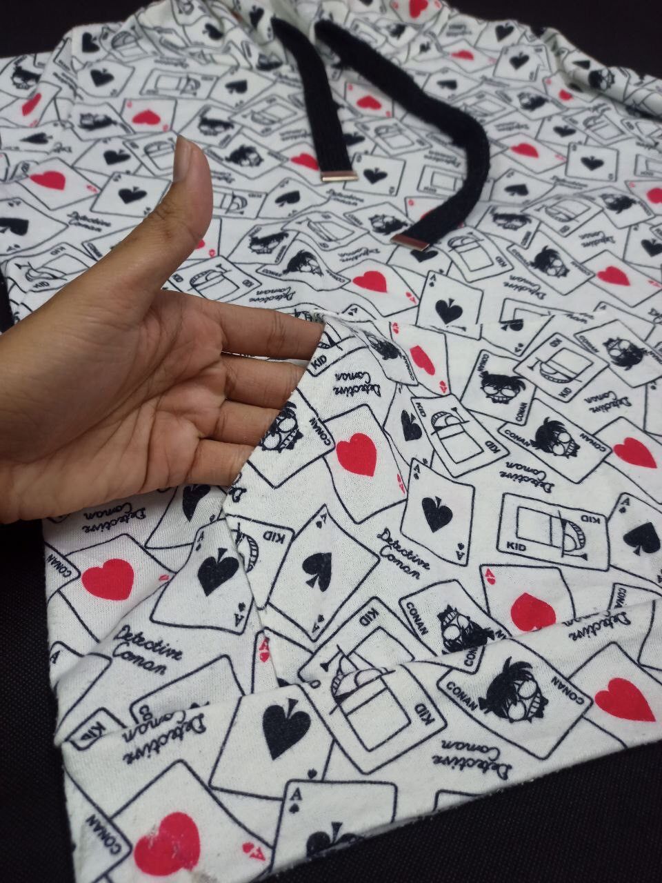 Anime × Japanese Brand × Vintage VINTAGE DETECTIVE CONAN ANIME JAPAN FULL PRINT HOODIE Size US M / EU 48-50 / 2 - 2 Thumbnail