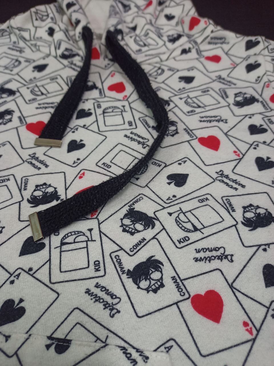 Anime × Japanese Brand × Vintage VINTAGE DETECTIVE CONAN ANIME JAPAN FULL PRINT HOODIE Size US M / EU 48-50 / 2 - 3 Thumbnail