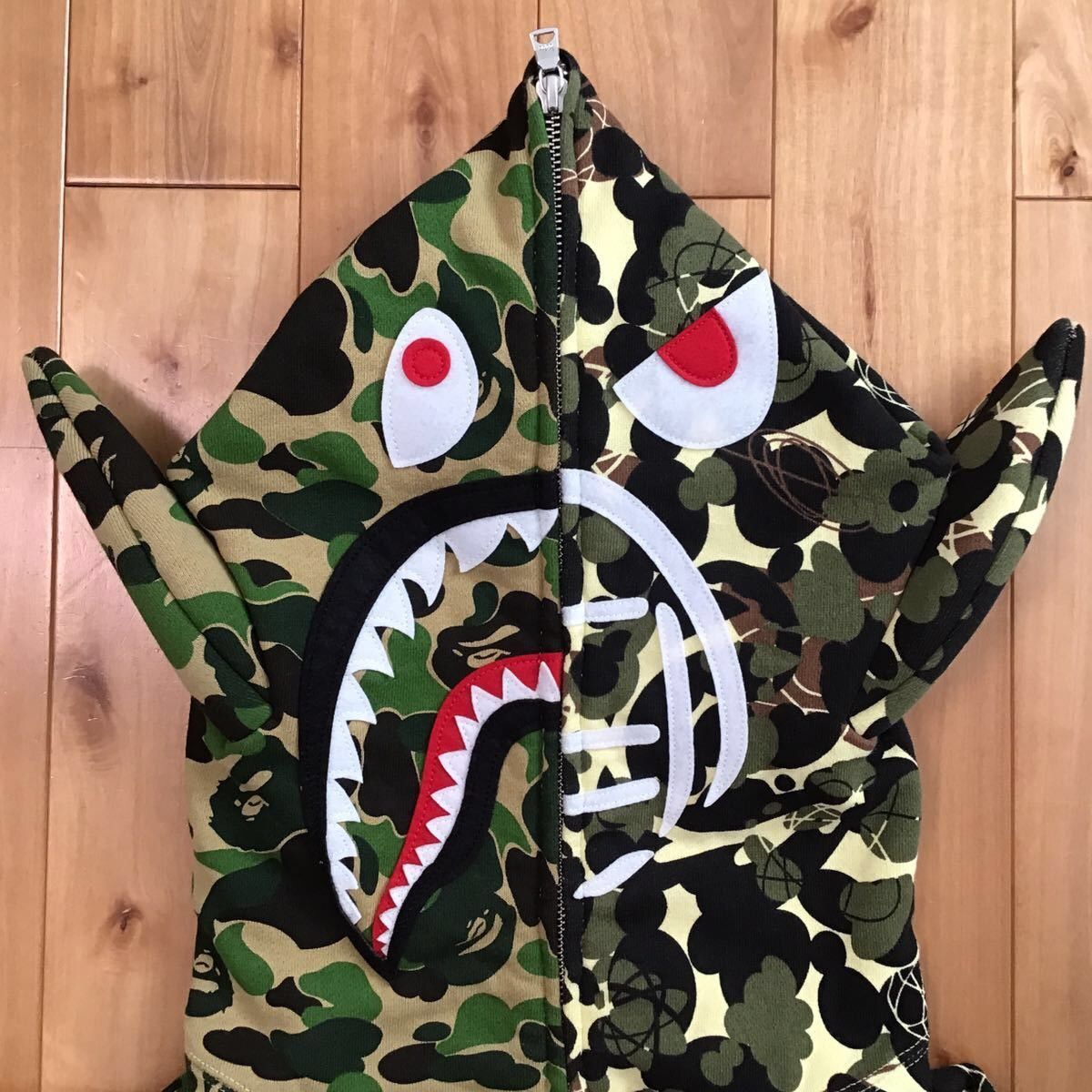 Bape BAPE × UNKLE ABC camo shark full zip hoodie a bathing ape Size US L / EU 52-54 / 3 - 3 Thumbnail