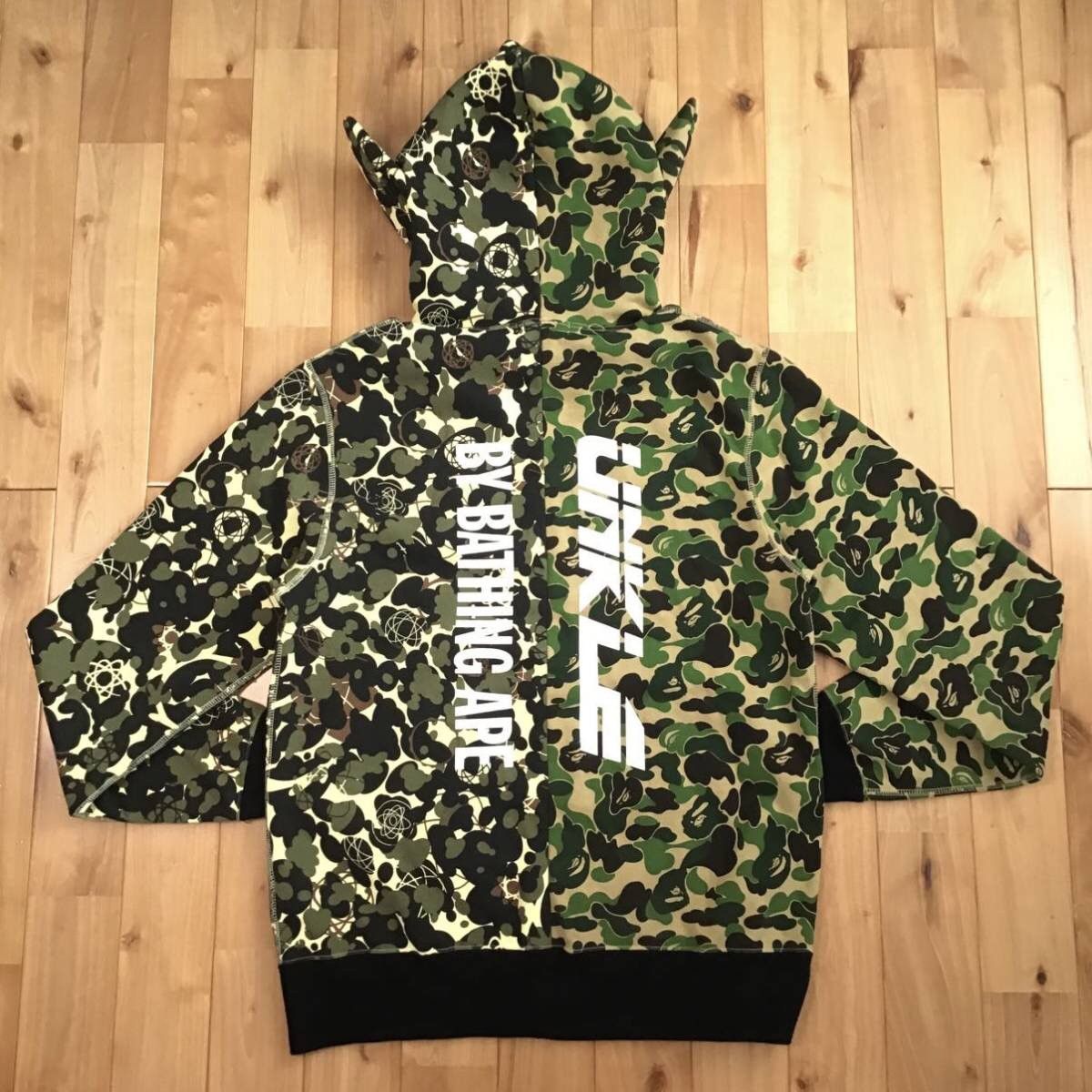 Bape BAPE × UNKLE ABC camo shark full zip hoodie a bathing ape Size US L / EU 52-54 / 3 - 2 Thumbnail