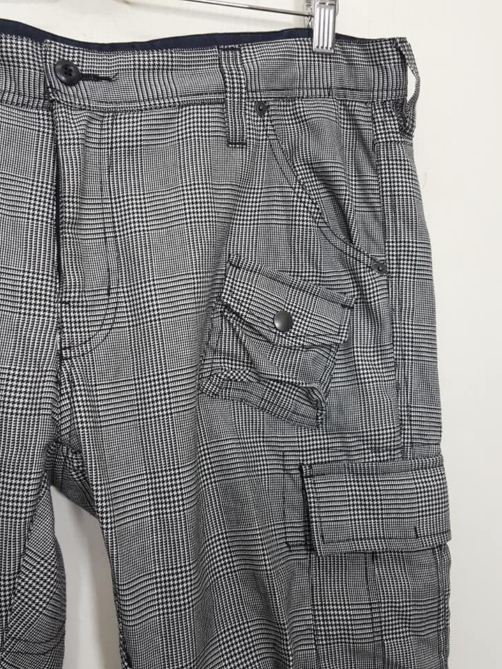 Japanese Brand EDGE RUPERT Rayon Polyester Blend Houndstooth Pants Size US 37 - 11 Thumbnail