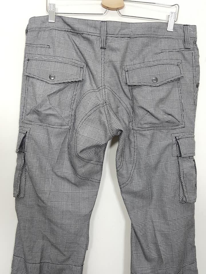 Japanese Brand EDGE RUPERT Rayon Polyester Blend Houndstooth Pants Size US 37 - 15 Thumbnail