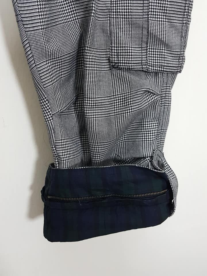 Japanese Brand EDGE RUPERT Rayon Polyester Blend Houndstooth Pants Size US 37 - 17 Thumbnail