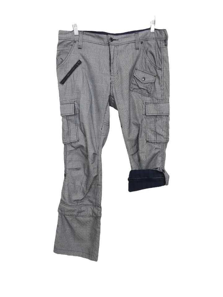 Japanese Brand EDGE RUPERT Rayon Polyester Blend Houndstooth Pants Size US 37 - 4 Thumbnail