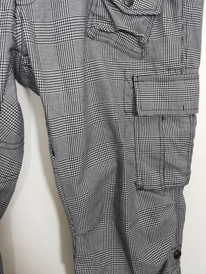 Japanese Brand EDGE RUPERT Rayon Polyester Blend Houndstooth Pants Size US 37 - 14 Thumbnail