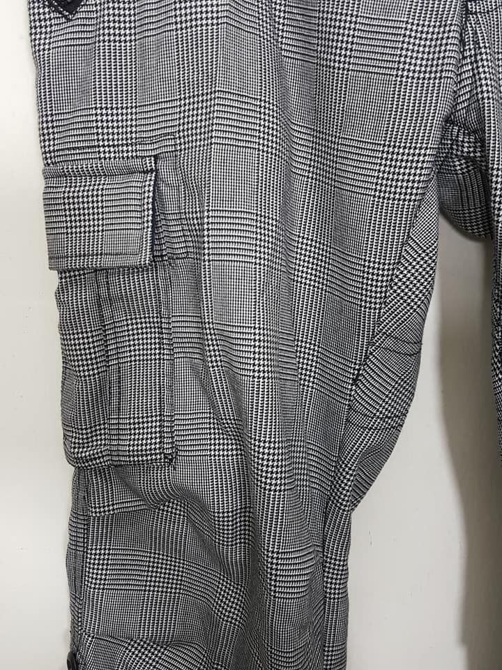 Japanese Brand EDGE RUPERT Rayon Polyester Blend Houndstooth Pants Size US 37 - 13 Thumbnail