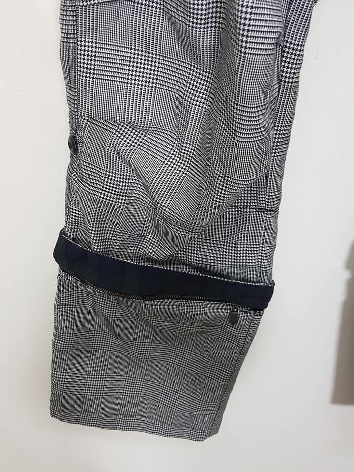 Japanese Brand EDGE RUPERT Rayon Polyester Blend Houndstooth Pants Size US 37 - 16 Thumbnail