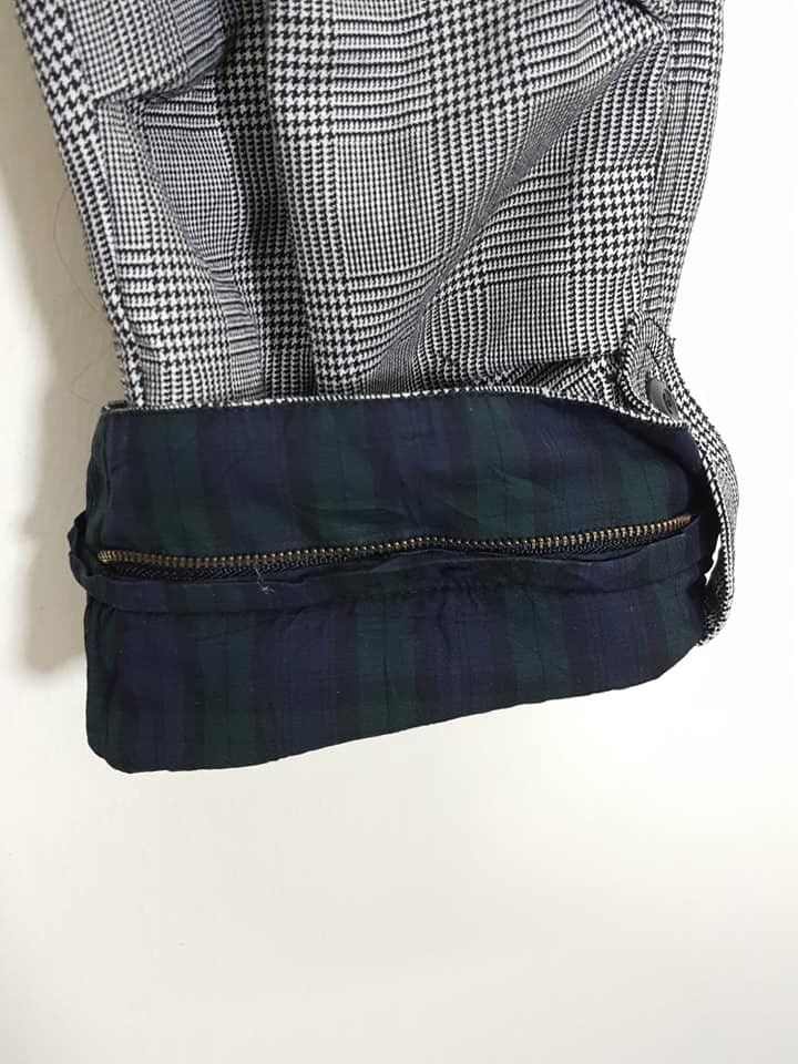 Japanese Brand EDGE RUPERT Rayon Polyester Blend Houndstooth Pants Size US 37 - 20 Thumbnail