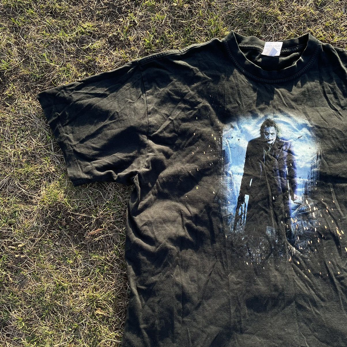 Vintage Vintage 90s Graphic Tee Dark Horror Aesthetic Sun Faded L Size US L / EU 52-54 / 3 - 3 Thumbnail