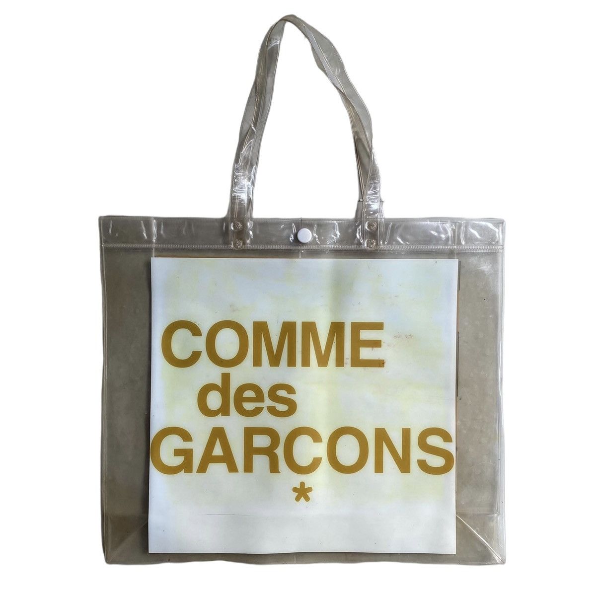 Comme des Garcons Comme Des Garcons X Mickey Mouse Clear Vinyl Tote Bag Size ONE SIZE - 2 Thumbnail