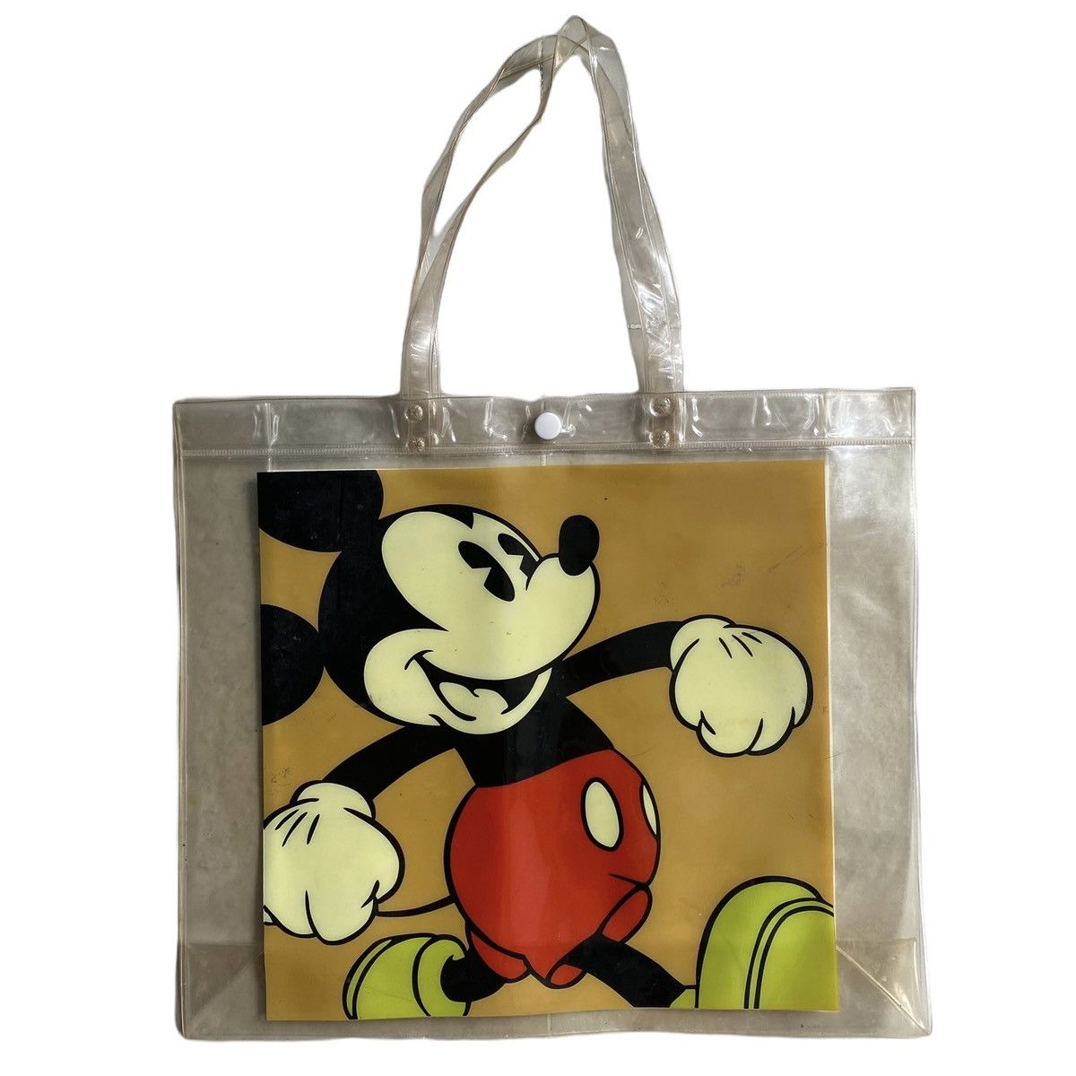 Comme des Garcons Comme Des Garcons X Mickey Mouse Clear Vinyl Tote Bag Size ONE SIZE - 1 Thumbnail