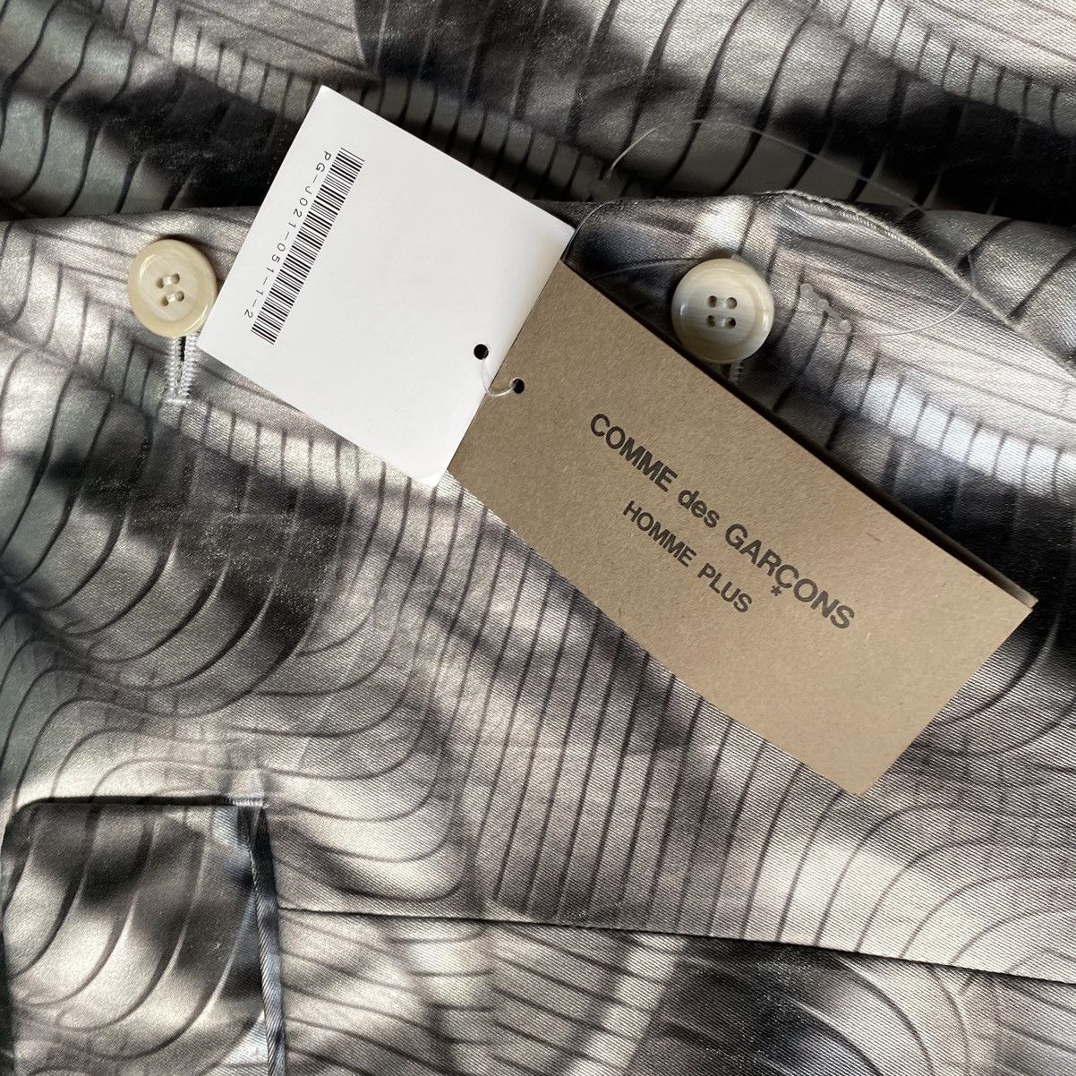 Comme des Garcons NWT SS21 Runway Look 16 “Metal Outlaw” Size US S / EU 44-46 / 1 - 4 Thumbnail