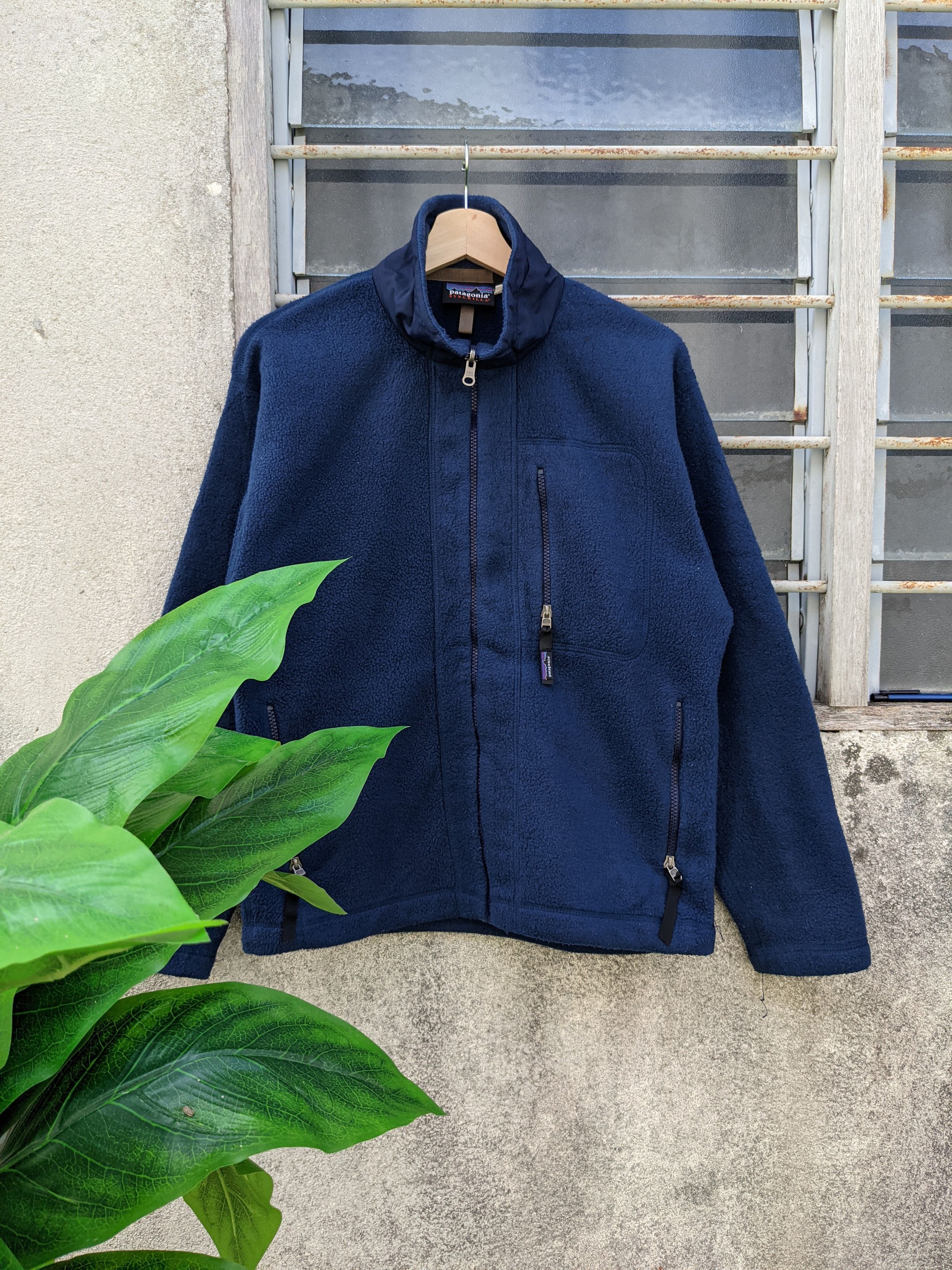 image of Hype x Patagonia Vintage Patagonia Synchilla Fleece in Blue, Men's (Size Small)