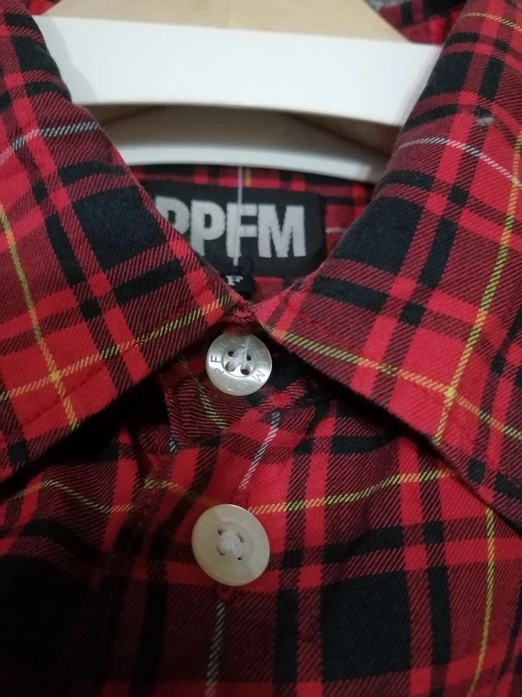 PPFM Japanese Brand PPFM Checkered Shirt Size US M / EU 48-50 / 2 - 9 Thumbnail