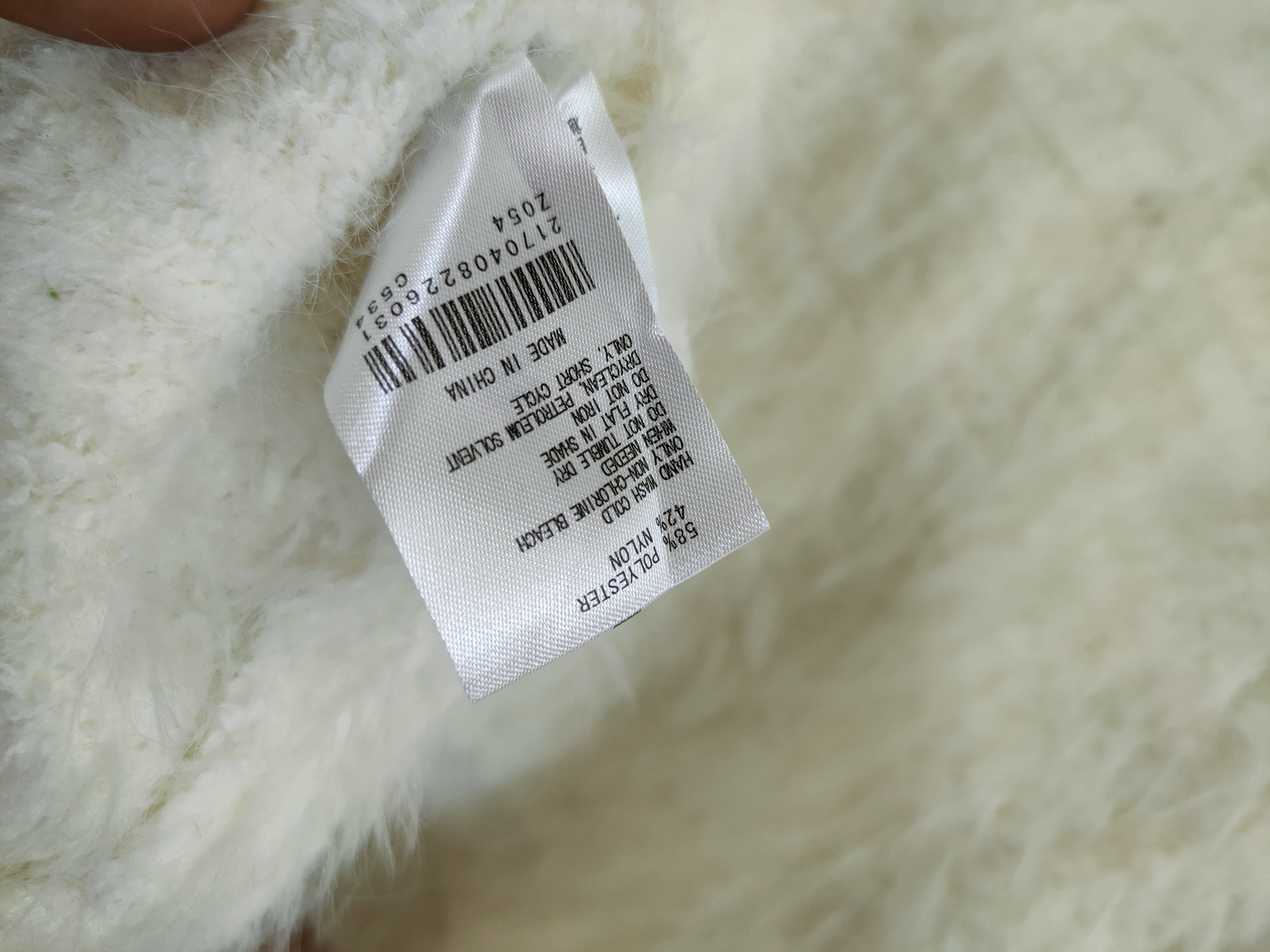 Homespun Knitwear DL Chocol Raffine shaggy mohair soft fur knitwear #sp46-470 Size US S / EU 44-46 / 1 - 12 Thumbnail