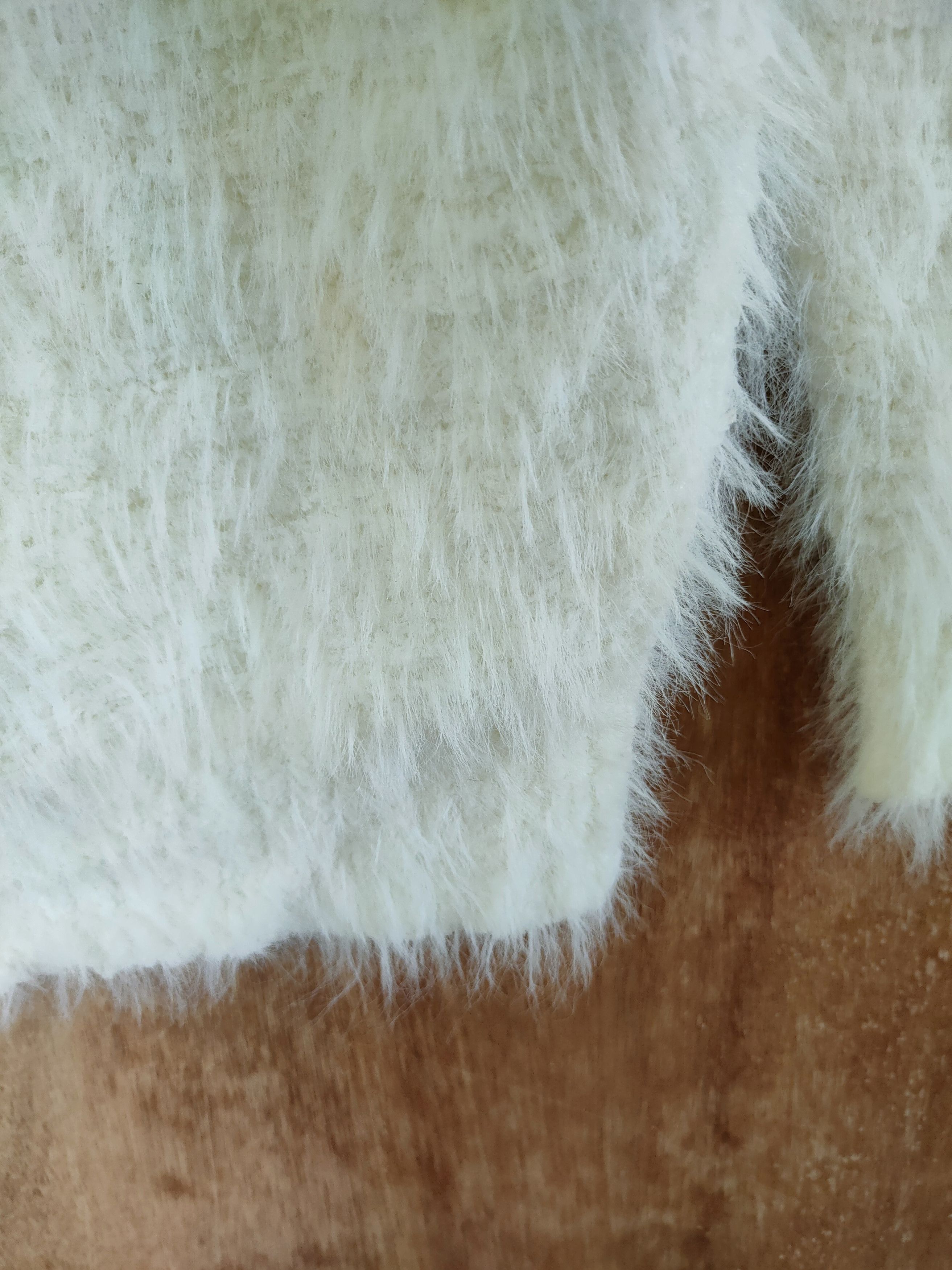 Homespun Knitwear DL Chocol Raffine shaggy mohair soft fur knitwear #sp46-470 Size US S / EU 44-46 / 1 - 7 Thumbnail