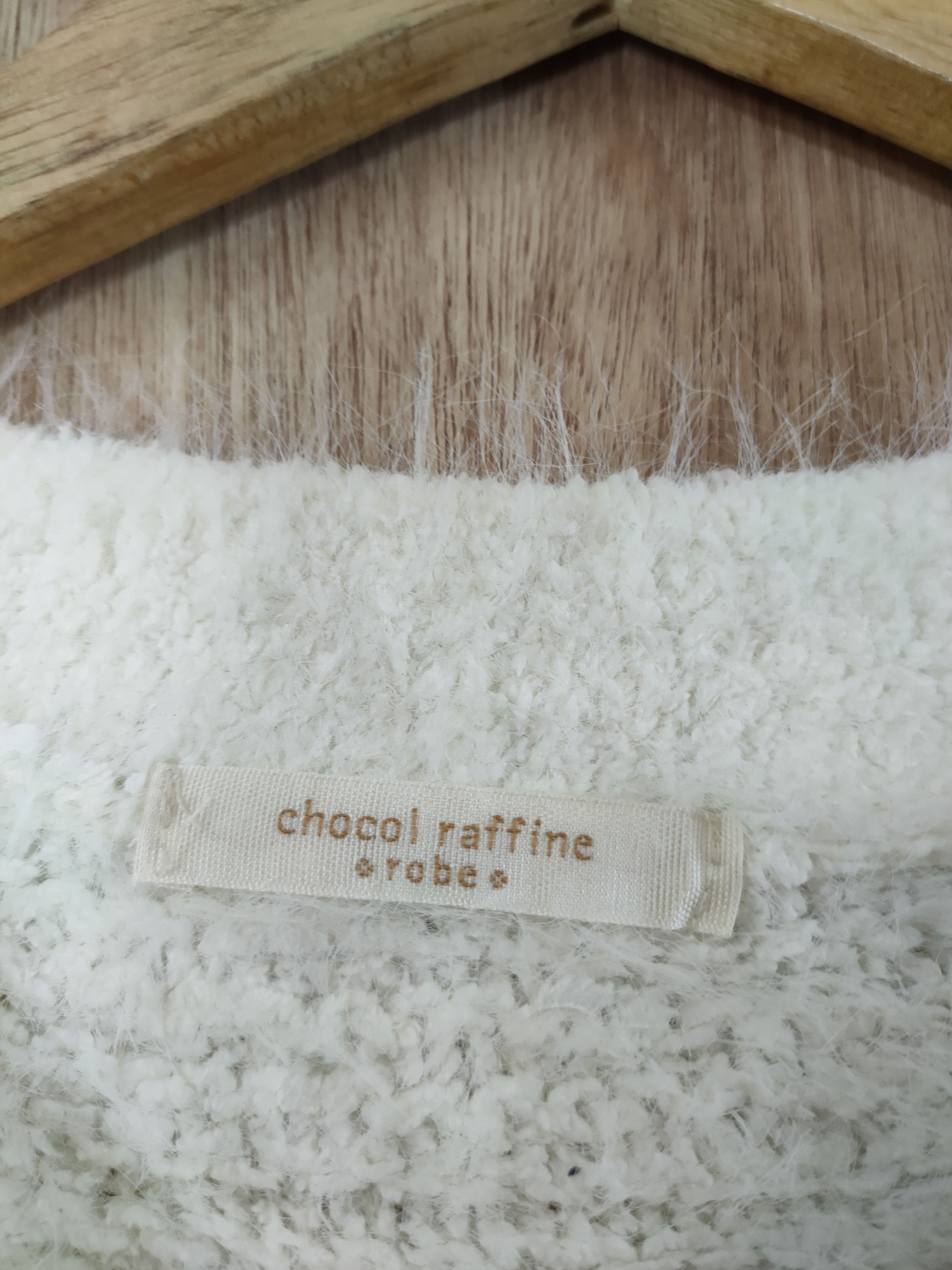 Homespun Knitwear DL Chocol Raffine shaggy mohair soft fur knitwear #sp46-470 Size US S / EU 44-46 / 1 - 6 Thumbnail
