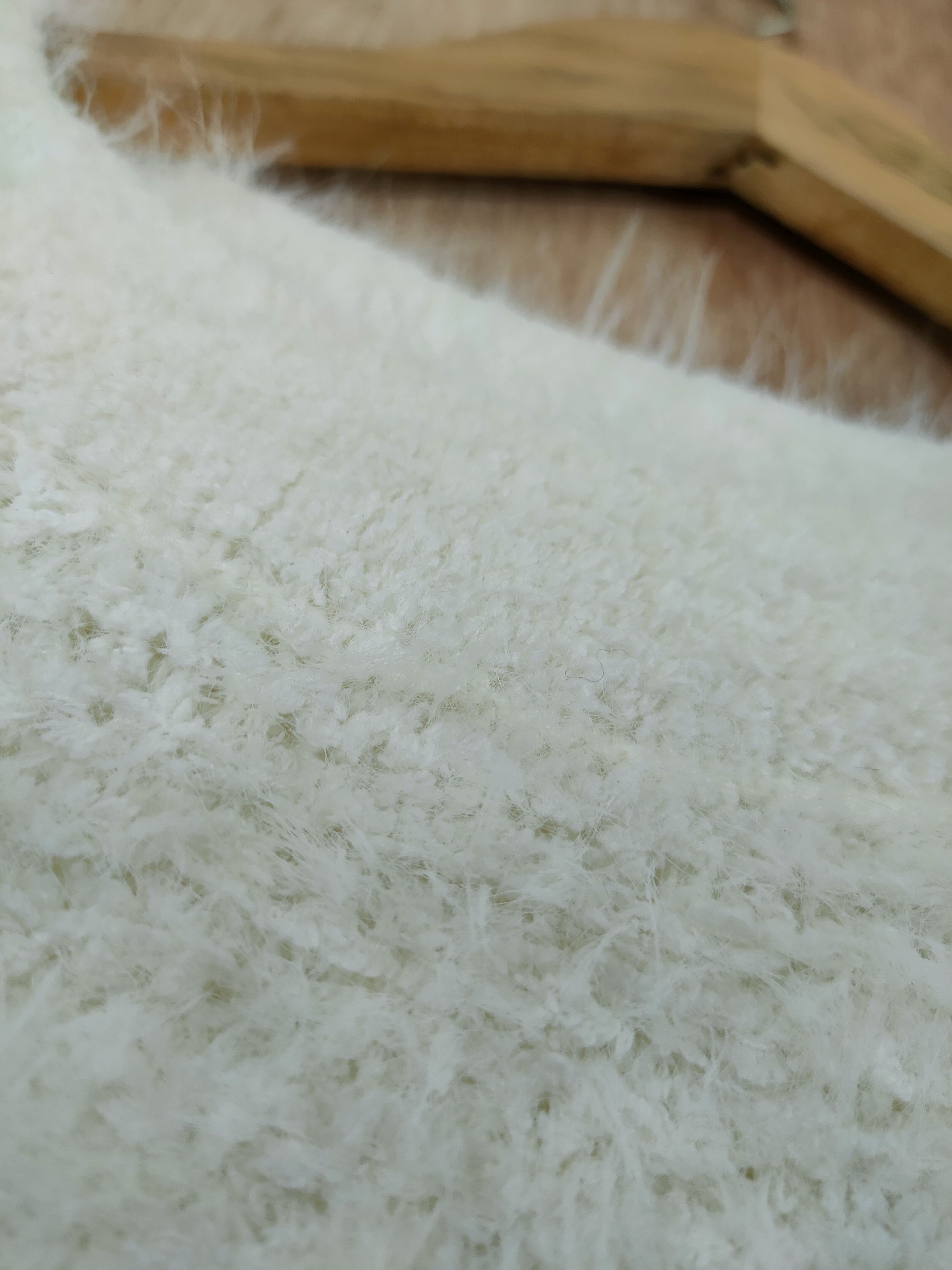 Homespun Knitwear DL Chocol Raffine shaggy mohair soft fur knitwear #sp46-470 Size US S / EU 44-46 / 1 - 4 Thumbnail