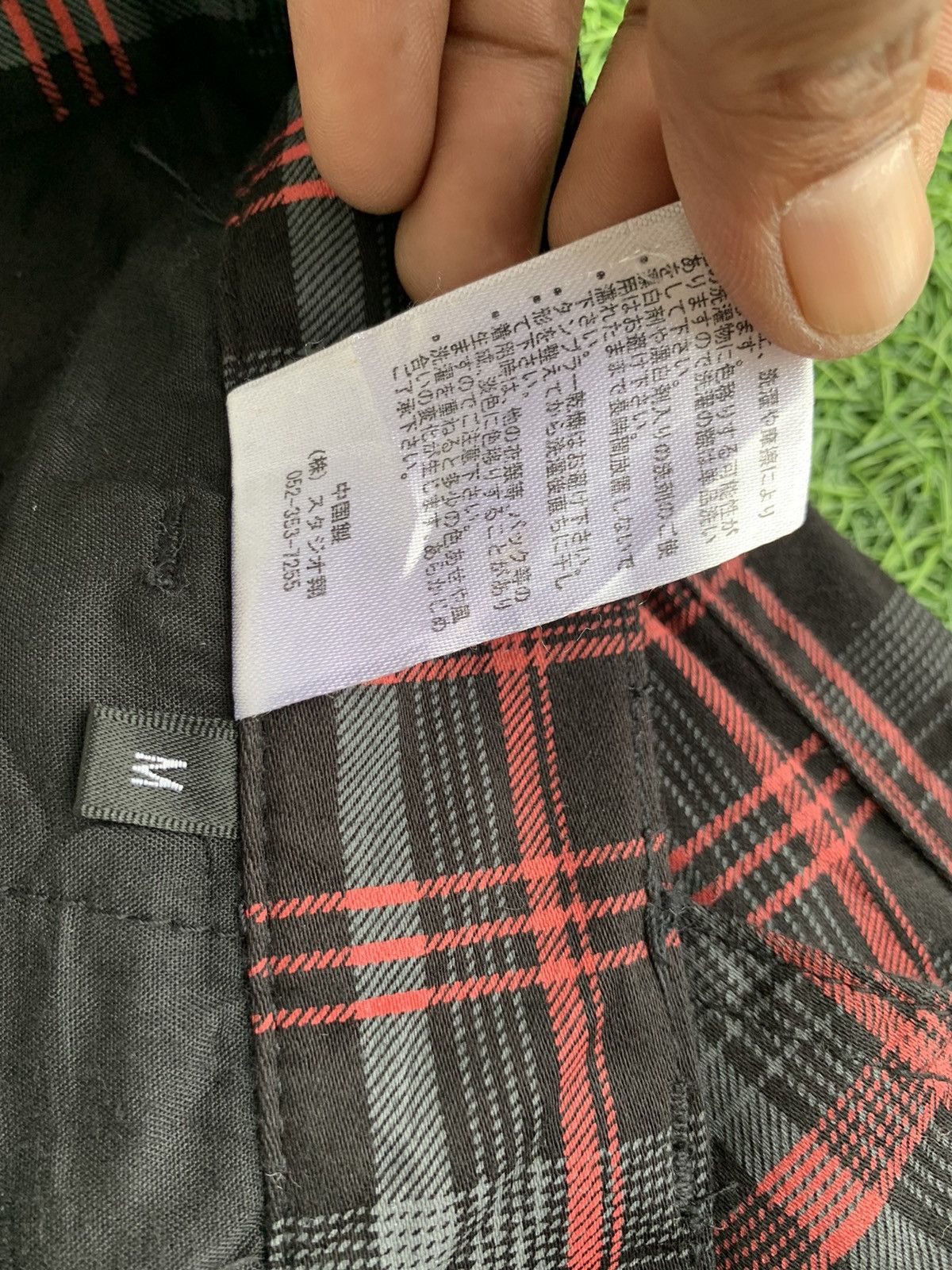 20471120 Japanese Brand Red Tartan Bondage Punk Style Pants Size US 30 / EU 46 - 11 Thumbnail