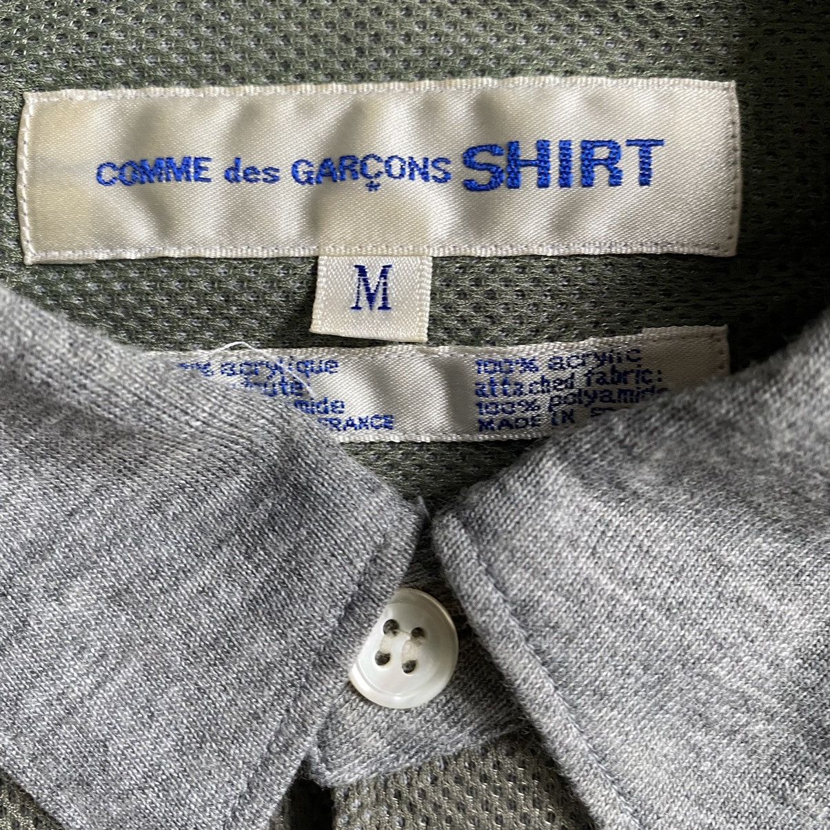 Comme des Garcons Double Layer Sports Jersey Mesh Shirt Size US M / EU 48-50 / 2 - 5 Thumbnail