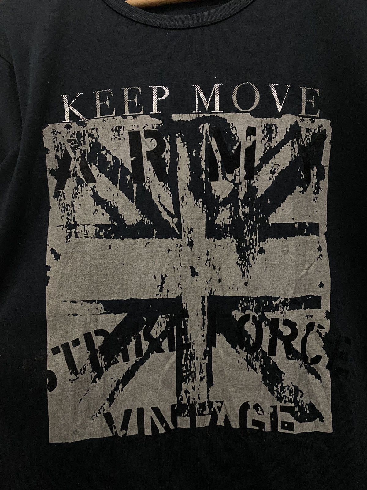 If Six Was Nine Japan Diggilty Keep Move British Flag Punk Longsleeve Tee Size US M / EU 48-50 / 2 - 2 Thumbnail
