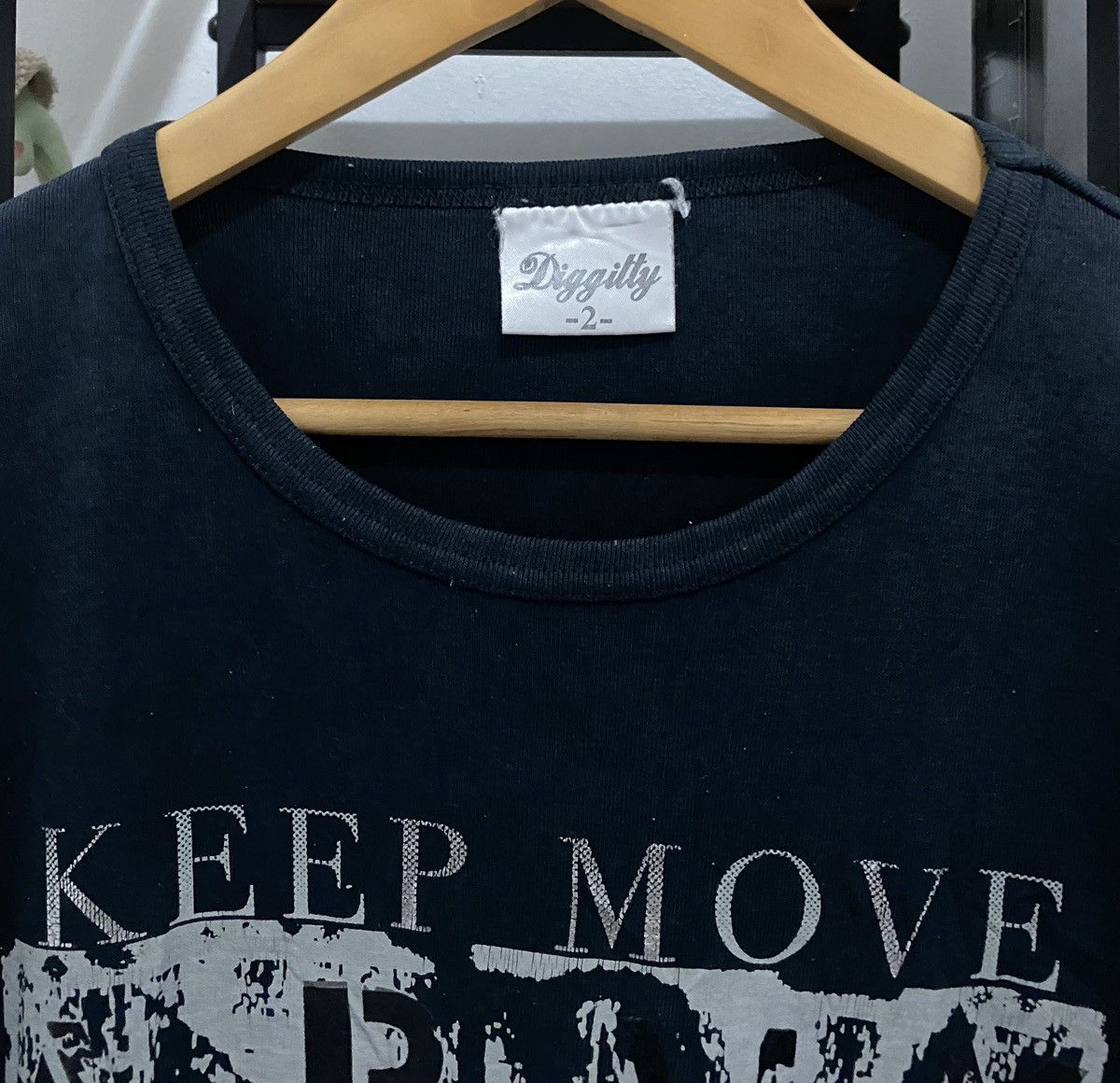 If Six Was Nine Japan Diggilty Keep Move British Flag Punk Longsleeve Tee Size US M / EU 48-50 / 2 - 4 Thumbnail